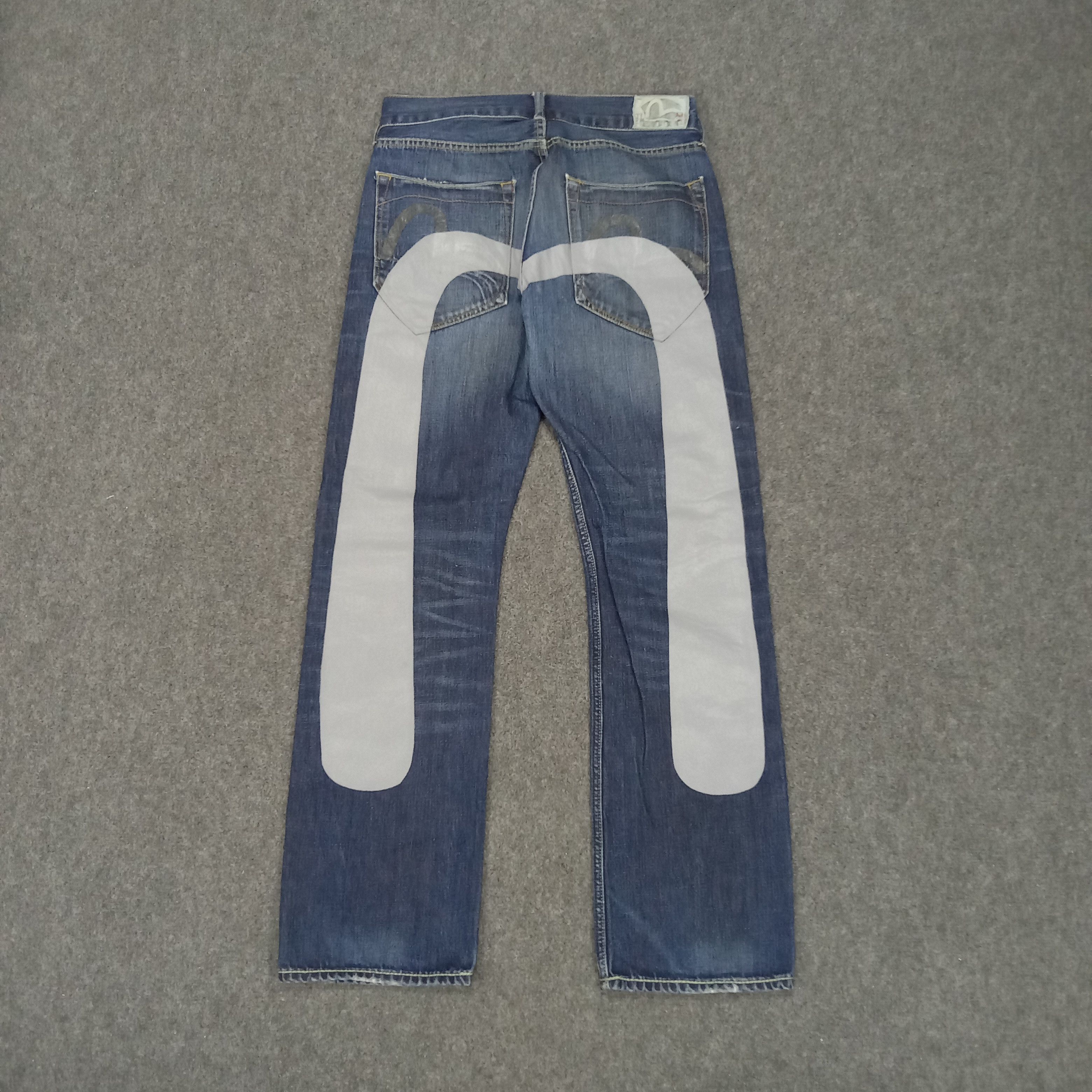 Vintage 2000s Evisu Daicock Japanese Denim Jeans Size W27