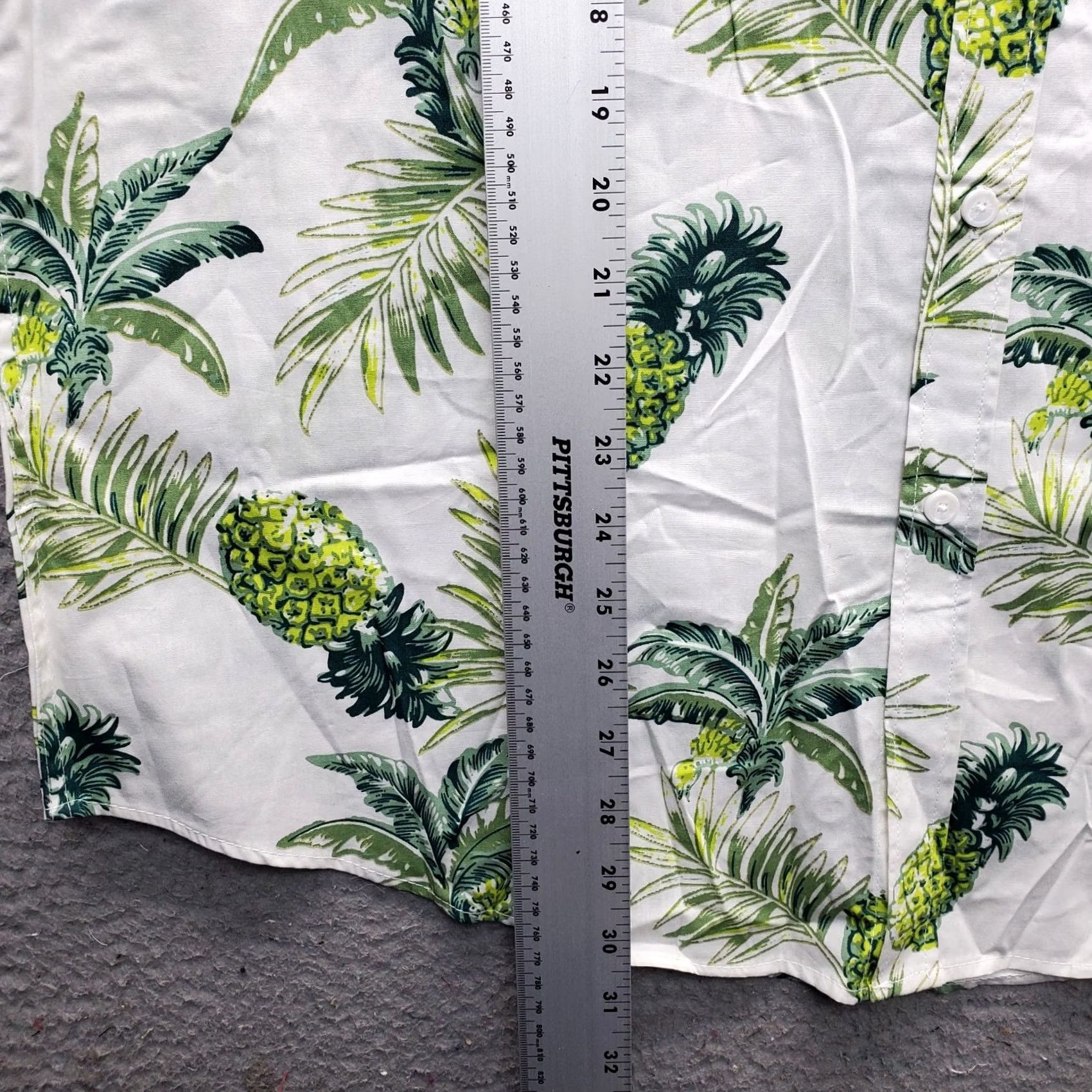 Haggar Haggar Hawaiian Shirt Mens XL Multi Pineapple Allover Short Sleeve Button Up Size US XL / EU 56 / 4 - 3 Thumbnail