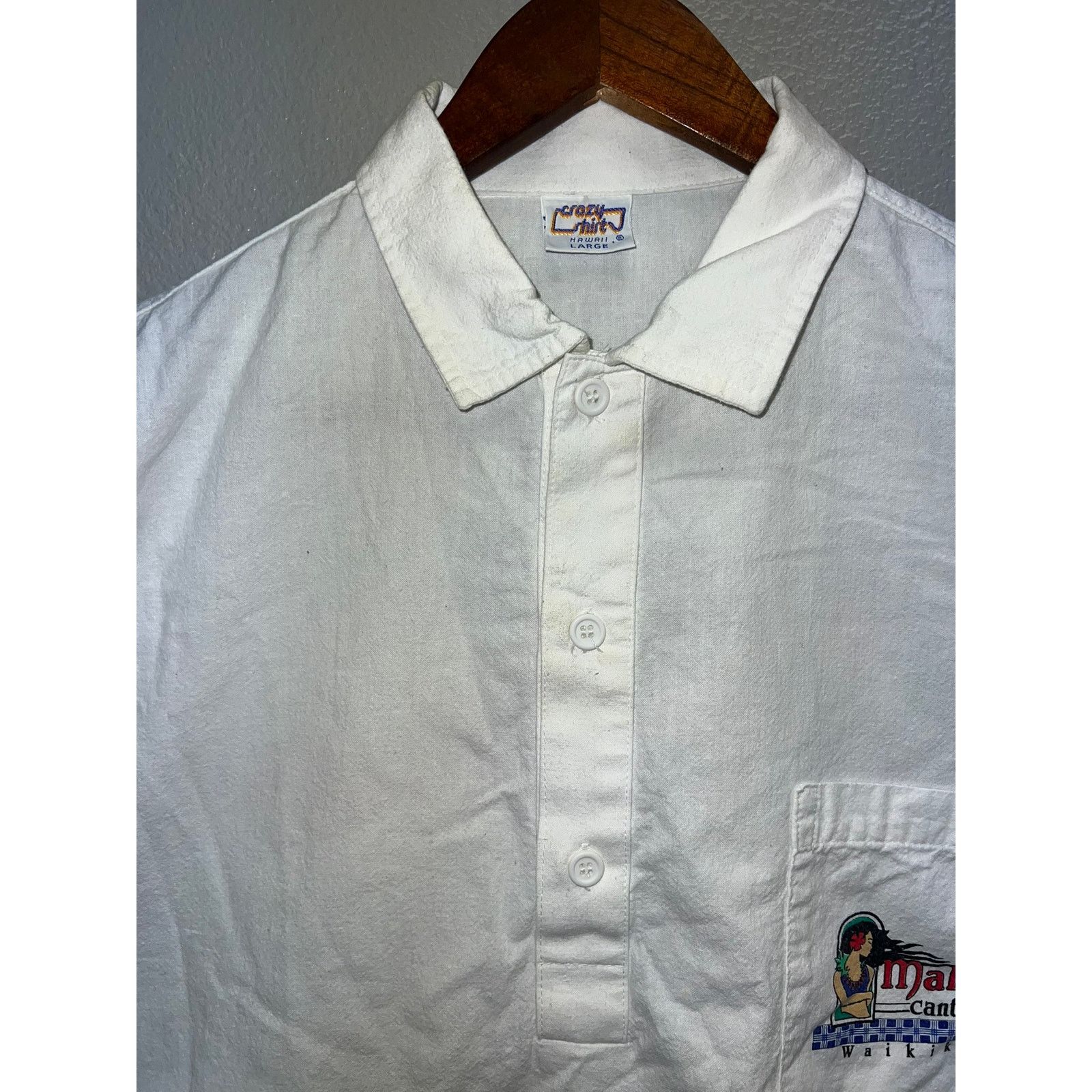 Vintage Vintage Crazy Shirts Hawaii Button Up Shirt Malia's Cantina Size US L / EU 52-54 / 3 - 4 Thumbnail