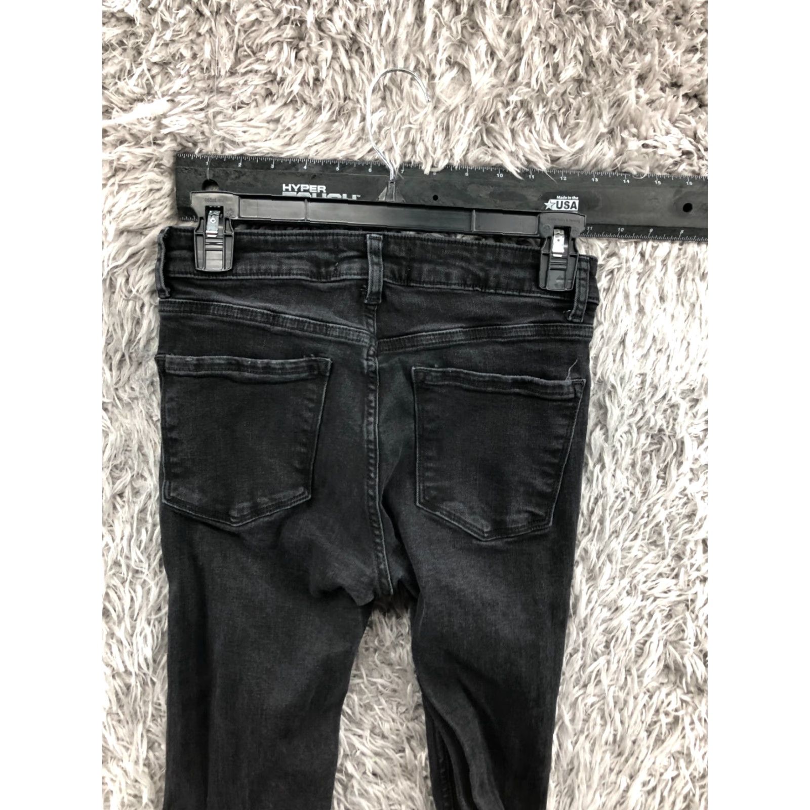 Denim & Co. VINTAGE Denim & Co Jeans Size 4 Womens Dark Wash Black Primark Cares Skinny Size 27" / US 4 / IT 40 - 6 Thumbnail