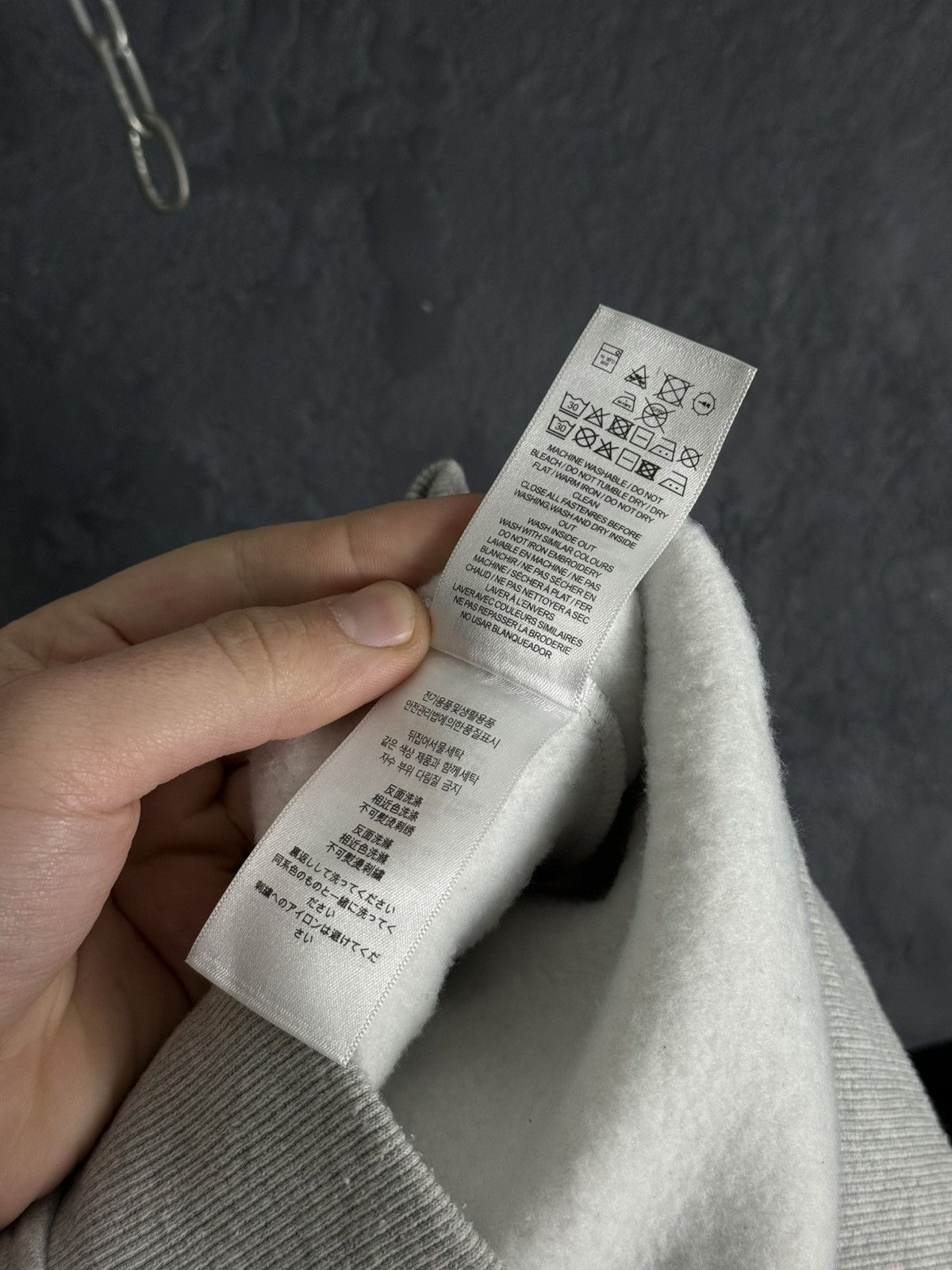 Burberry Burberry Women's Grey Zip Up Hoodie Sweatshirt Size M / US 6-8 / IT 42-44 - 15 Thumbnail