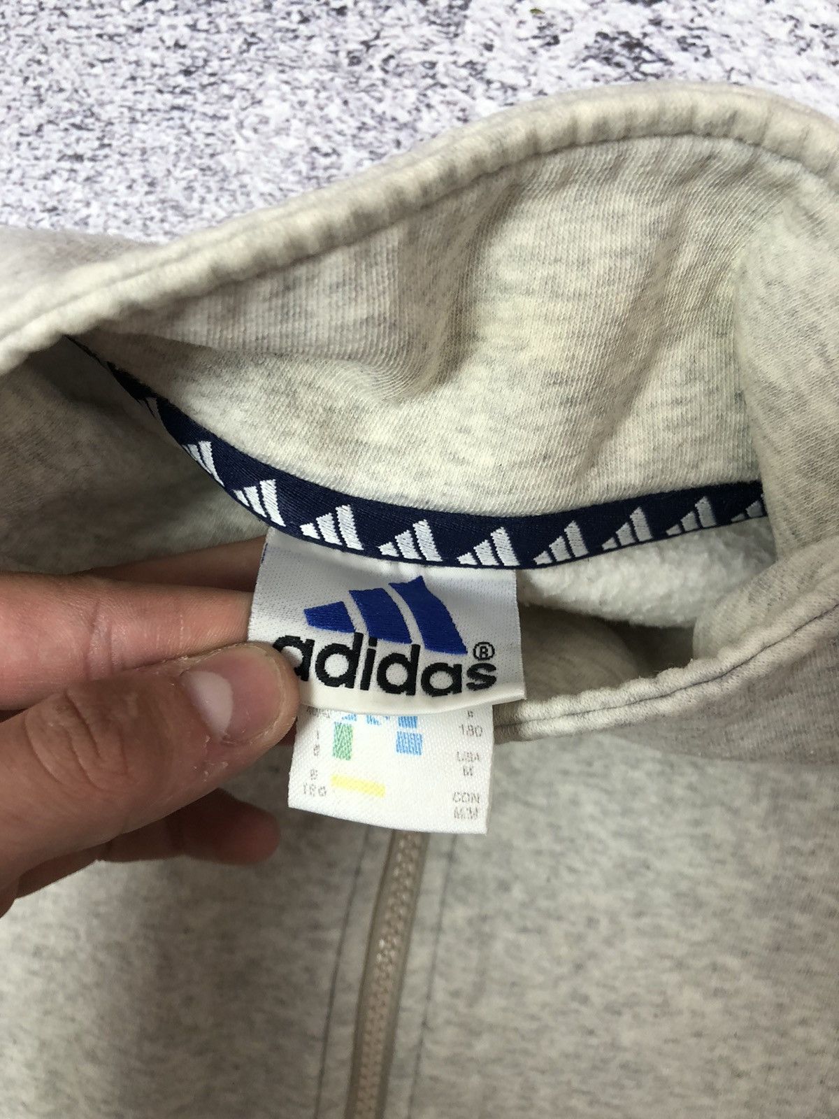 Vintage Vintage fleece adidas size L y2k casual rare usa japan Size US L / EU 52-54 / 3 - 5 Thumbnail