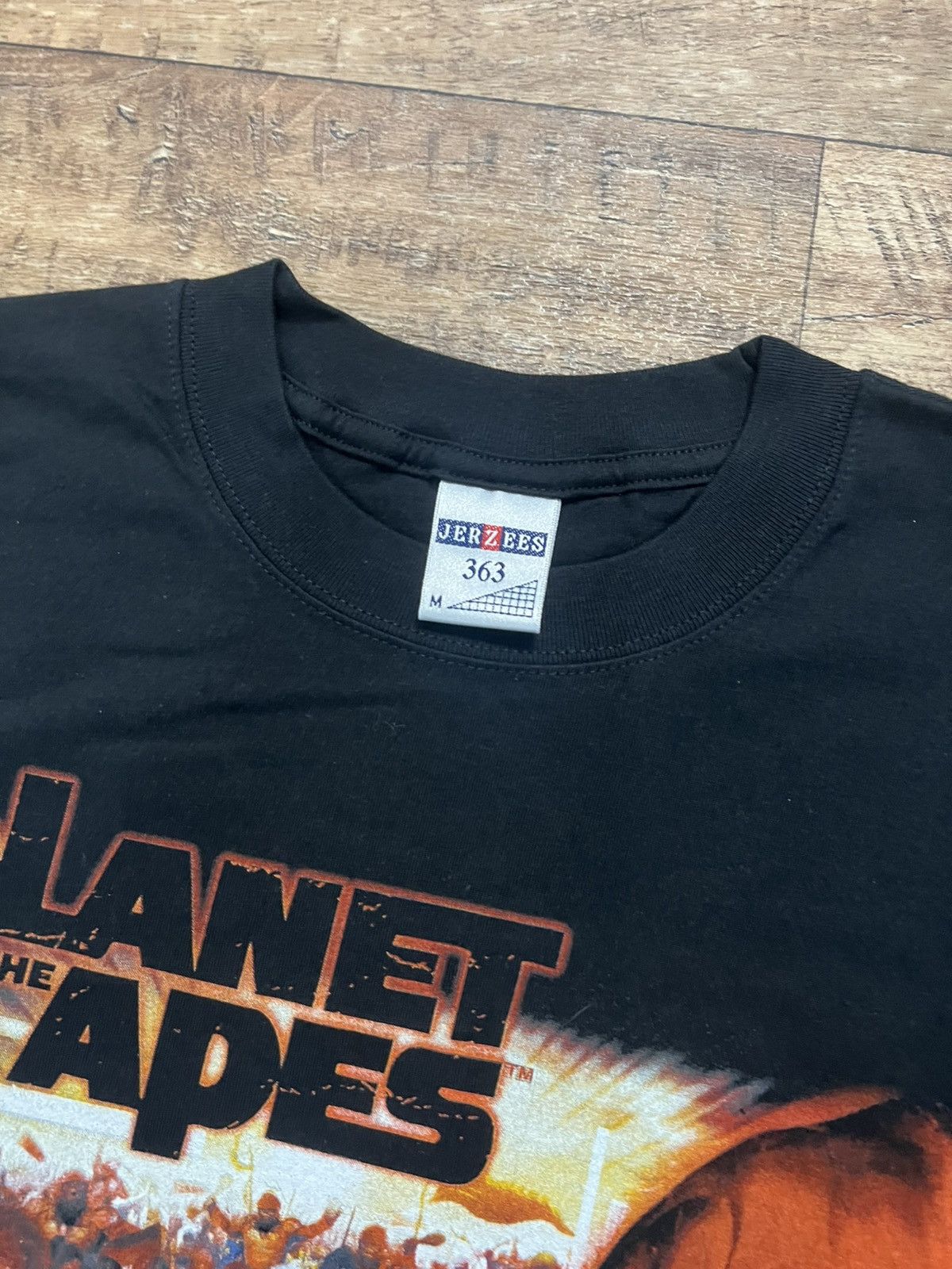 Vintage Planet Of The Apes 2001 Rule The Planet USA movie t-shirt Size US M / EU 48-50 / 2 - 4 Thumbnail