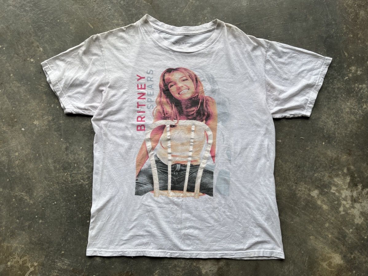 Band Tees × Vintage Britney Spears Photo Tee Size US M / EU 48-50 / 2 - 2 Thumbnail