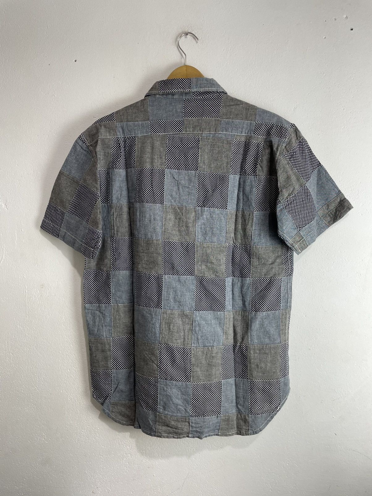 Japanese Brand Japanese Classic Patchwork Shirt Kapital Junya issey style Size US XL / EU 56 / 4 - 3 Thumbnail