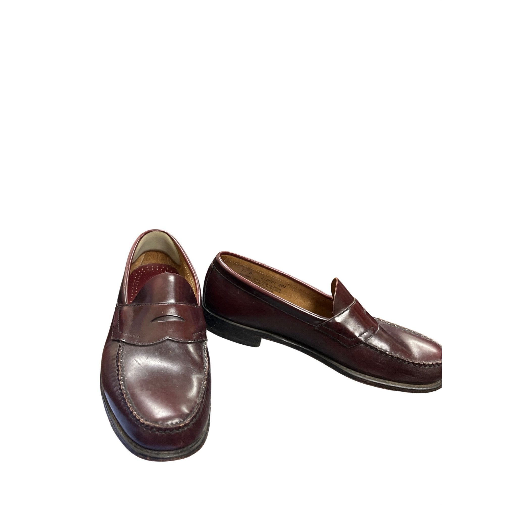 GH Bass Weejuns mens brown leather penny loafers sz 13D SKU