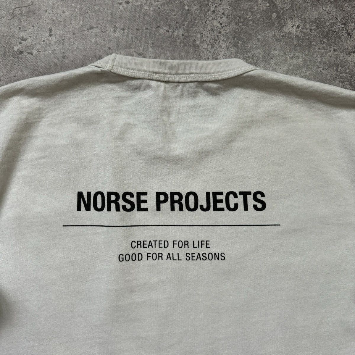 Norse Projects NORSE PROJECTS LONG SLEEVE holger tab big logo Size US M / EU 48-50 / 2 - 3 Thumbnail