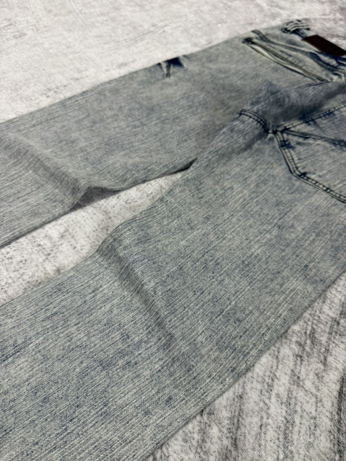 Japanese Brand × PHENOMENON MCD Japan Acid Wash Deconstructed Distressed Jeans Size US 30 / EU 46 - 19 Thumbnail