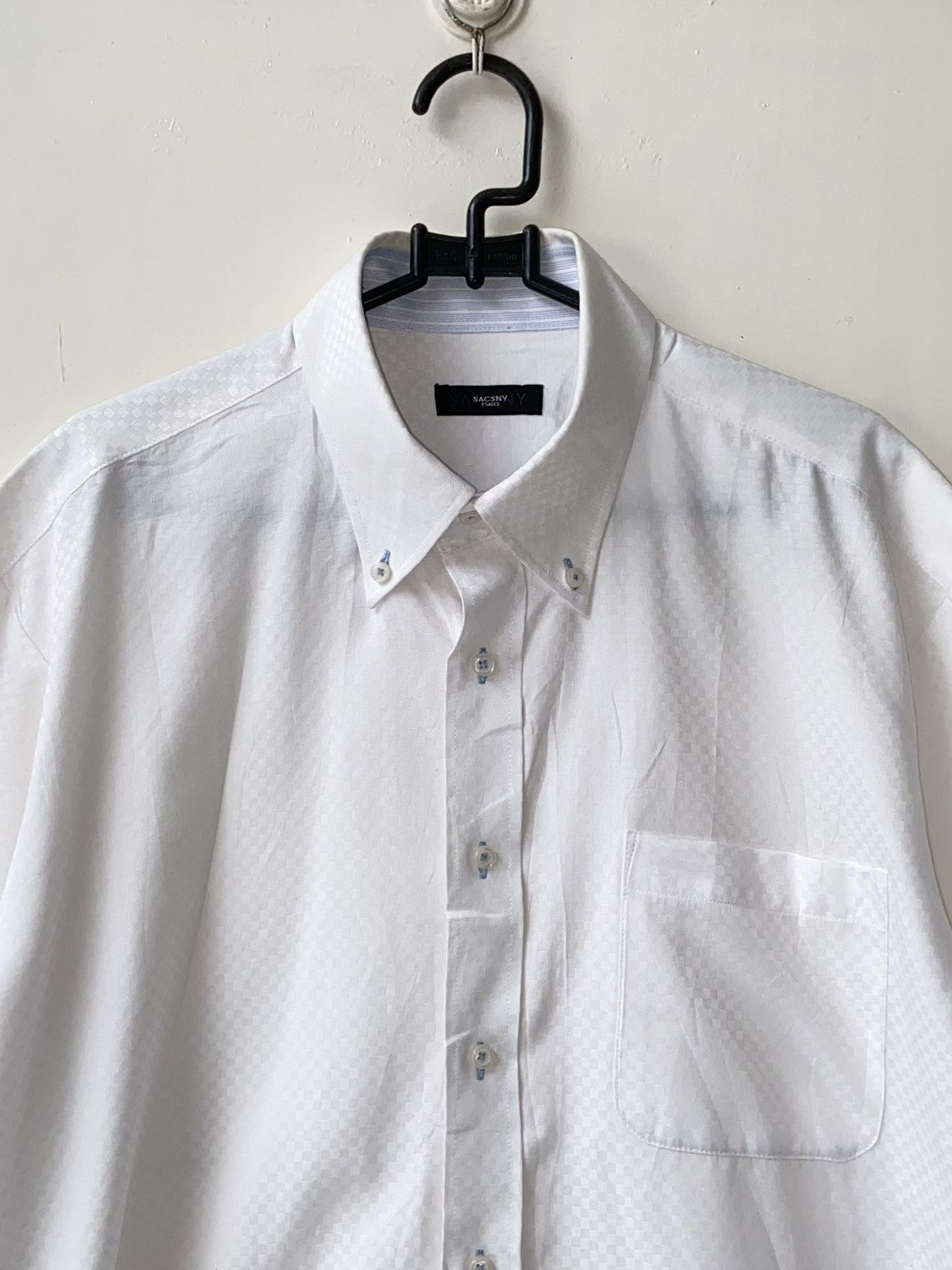 Designer × Japanese Brand × Yohji Yamamoto SACSNY Y’SACCS White Shirt Size US L / EU 52-54 / 3 - 11 Thumbnail
