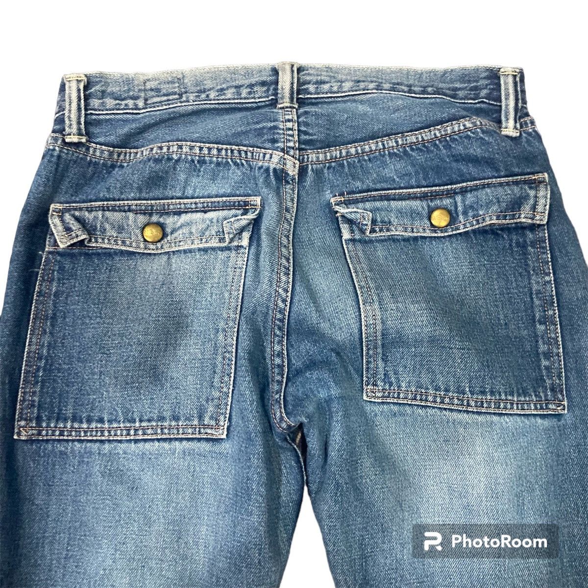 Orslow VINTAGE ORSLOW SELVEDGE BUSH PANT JEANS Size US 30 / EU 46 - 4 Thumbnail