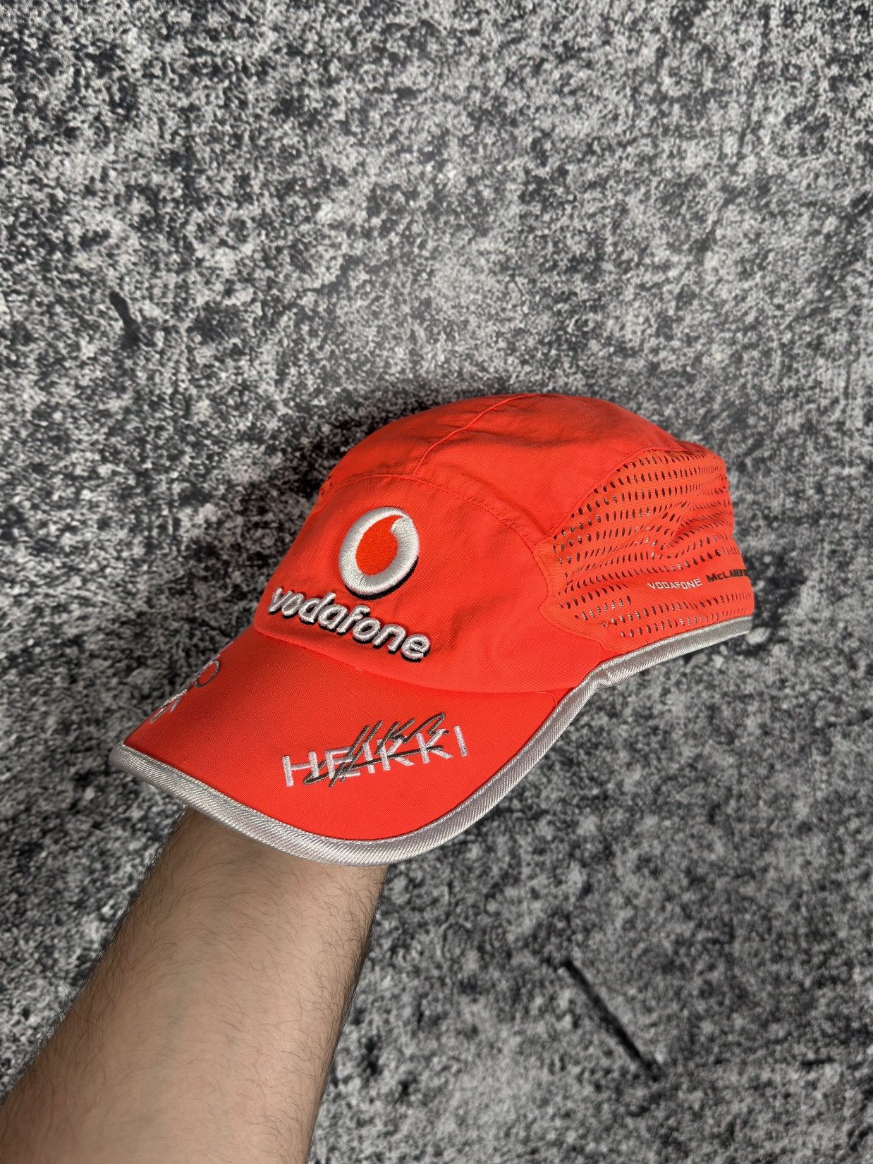 Formula 1 Vodafone McLaren Mercedes Baseball Cap Racing F1 One Size Size ONE SIZE - 1 Thumbnail
