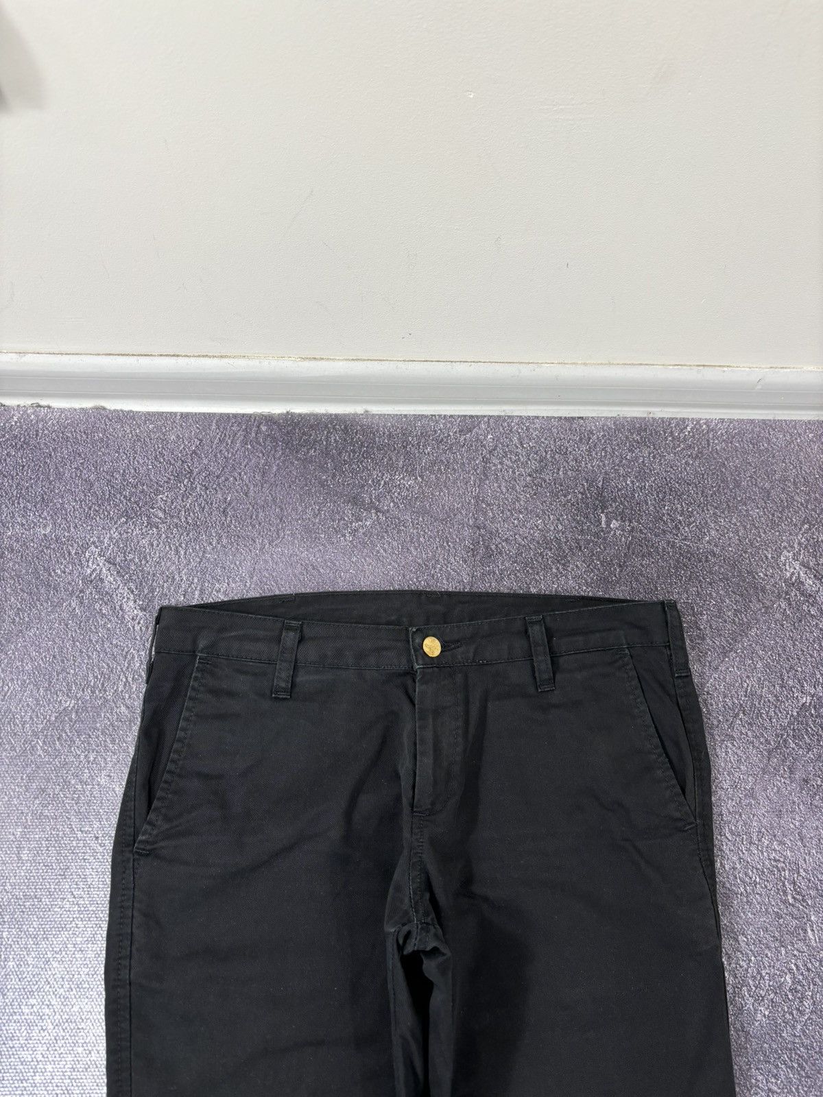 Carhartt Vintage Carhartt Y2K Straight Fit Black Skate Chino Pants Size US 29 - 11 Thumbnail
