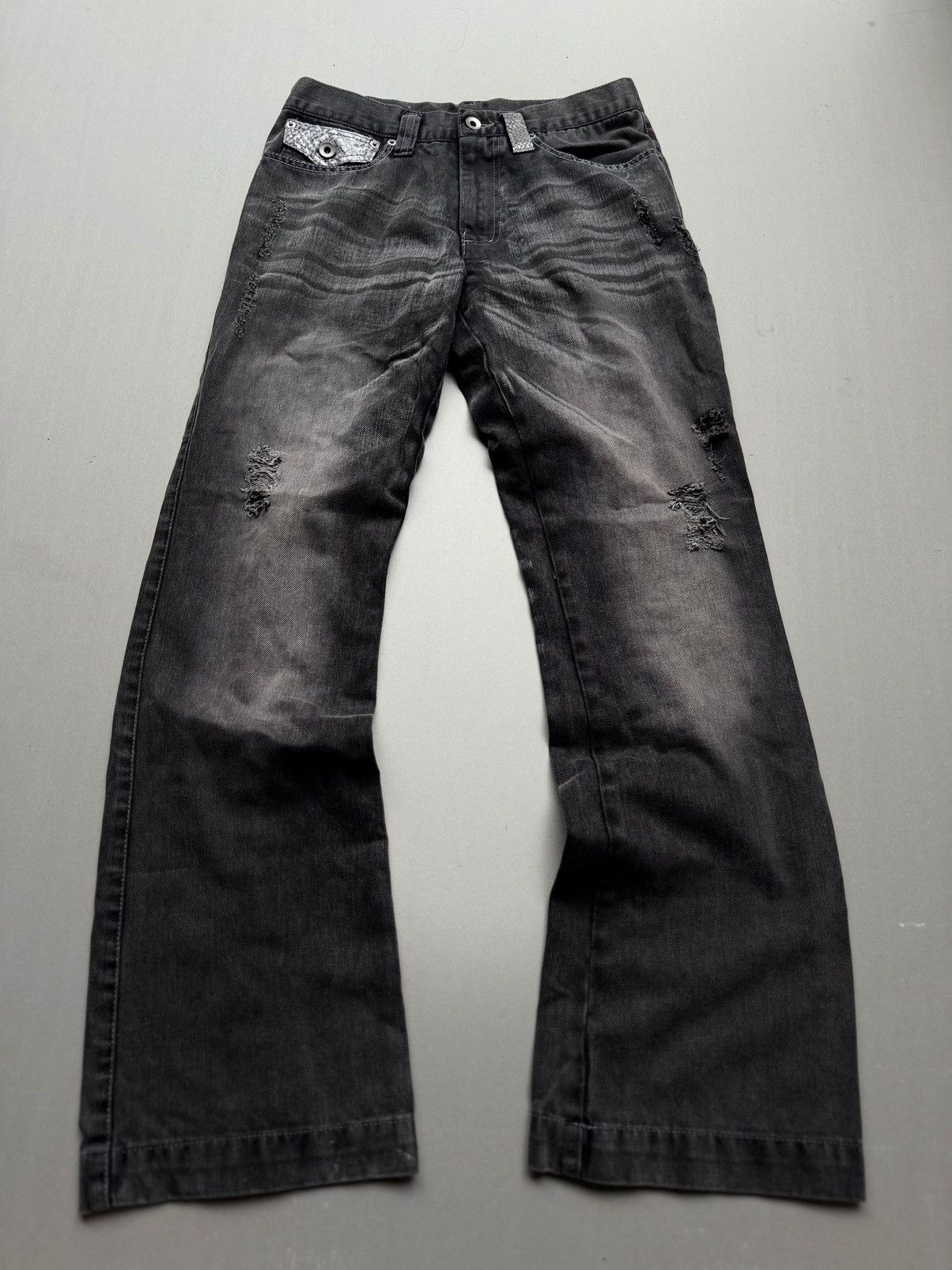 Japanese Brand Tako kikuchi flare jeans Size US 28 / EU 44 - 1 Thumbnail