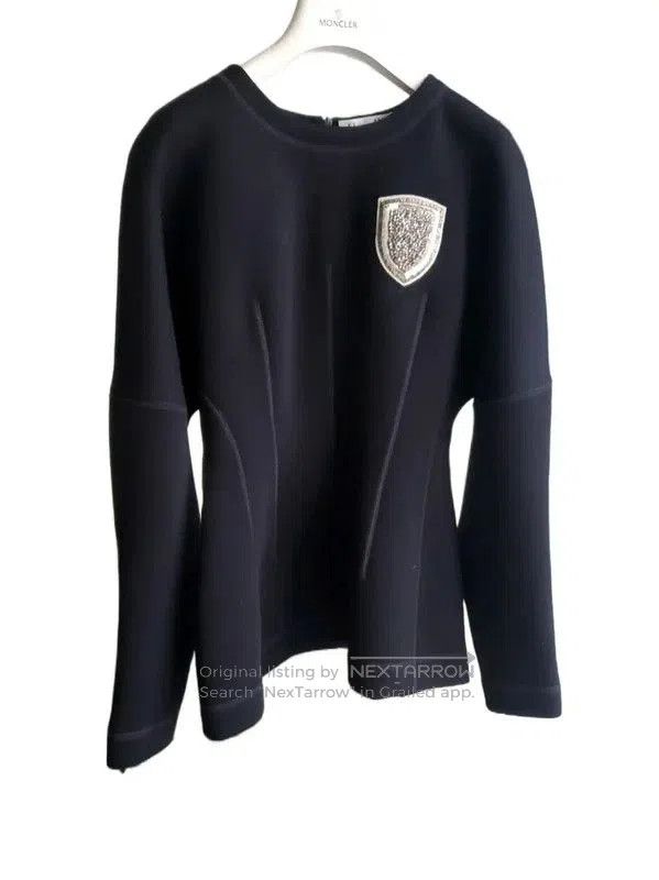 Dior Dior Women's Deep Blue Cotton Pullover Top . Size XS / US 0-2 / IT 36-38 - 1 Thumbnail