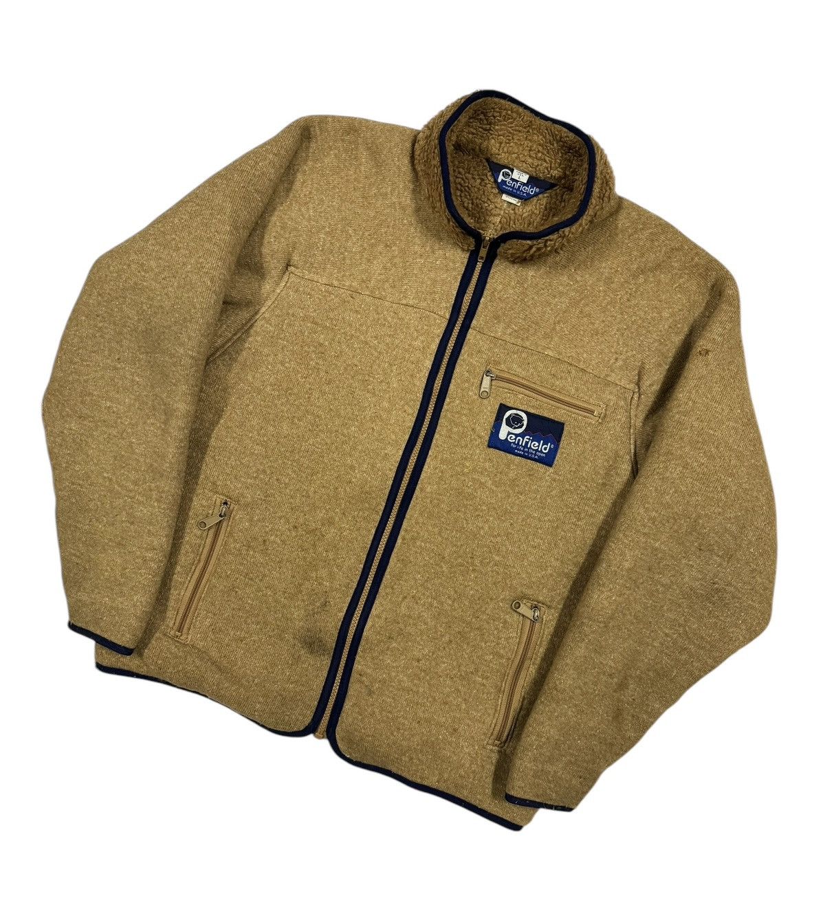 Patagonia × Penfield × Vintage Vtg🔥80’s Penfield Fleece Sherpa Retro-X Inspired Patagonia Size US L / EU 52-54 / 3 - 12 Thumbnail