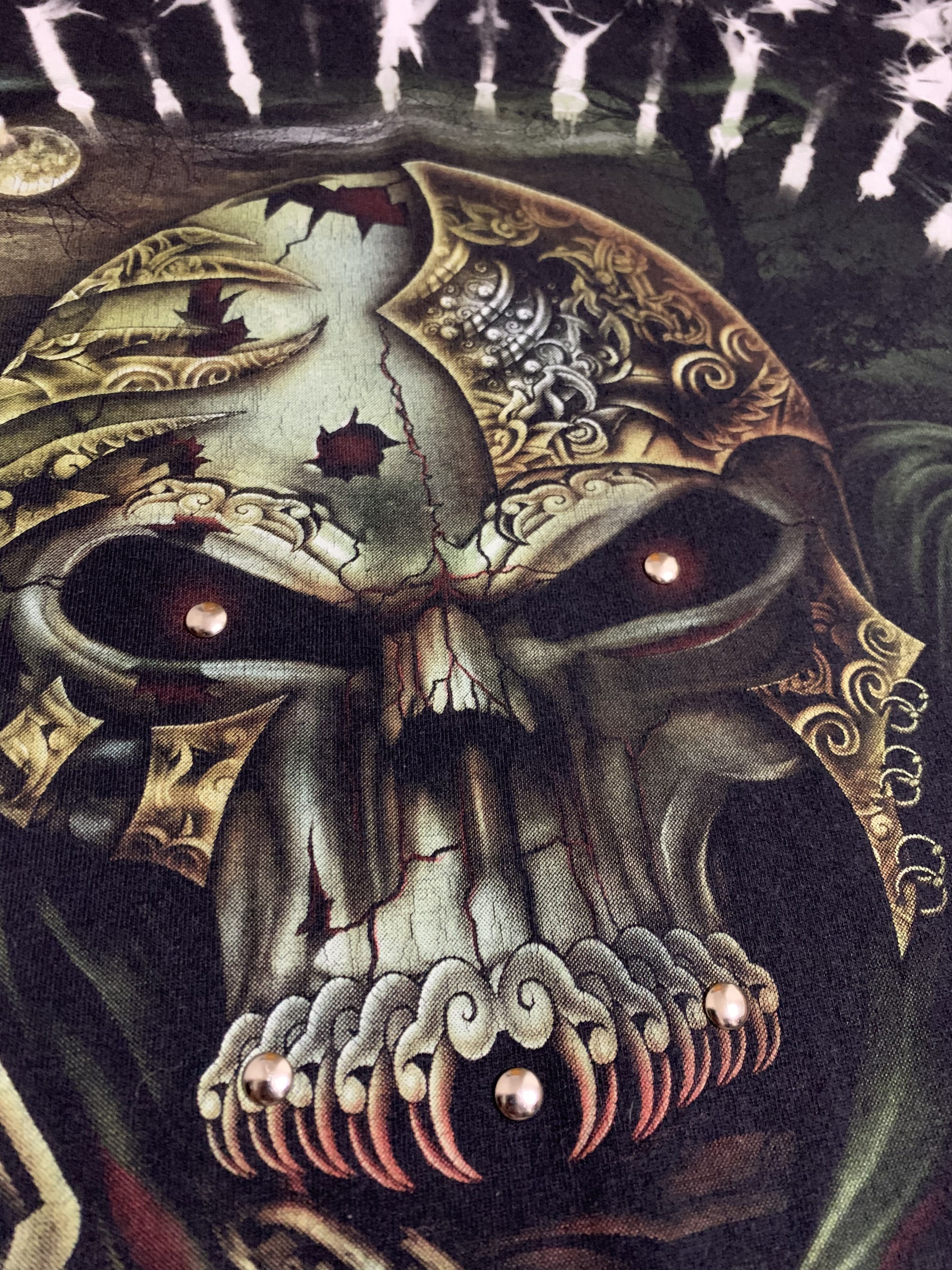 Band Tees × Vintage Vintage Skull Gans T Shirt Tee Baggy Metal Crazy Y2K 90s Size US M / EU 48-50 / 2 - 7 Thumbnail