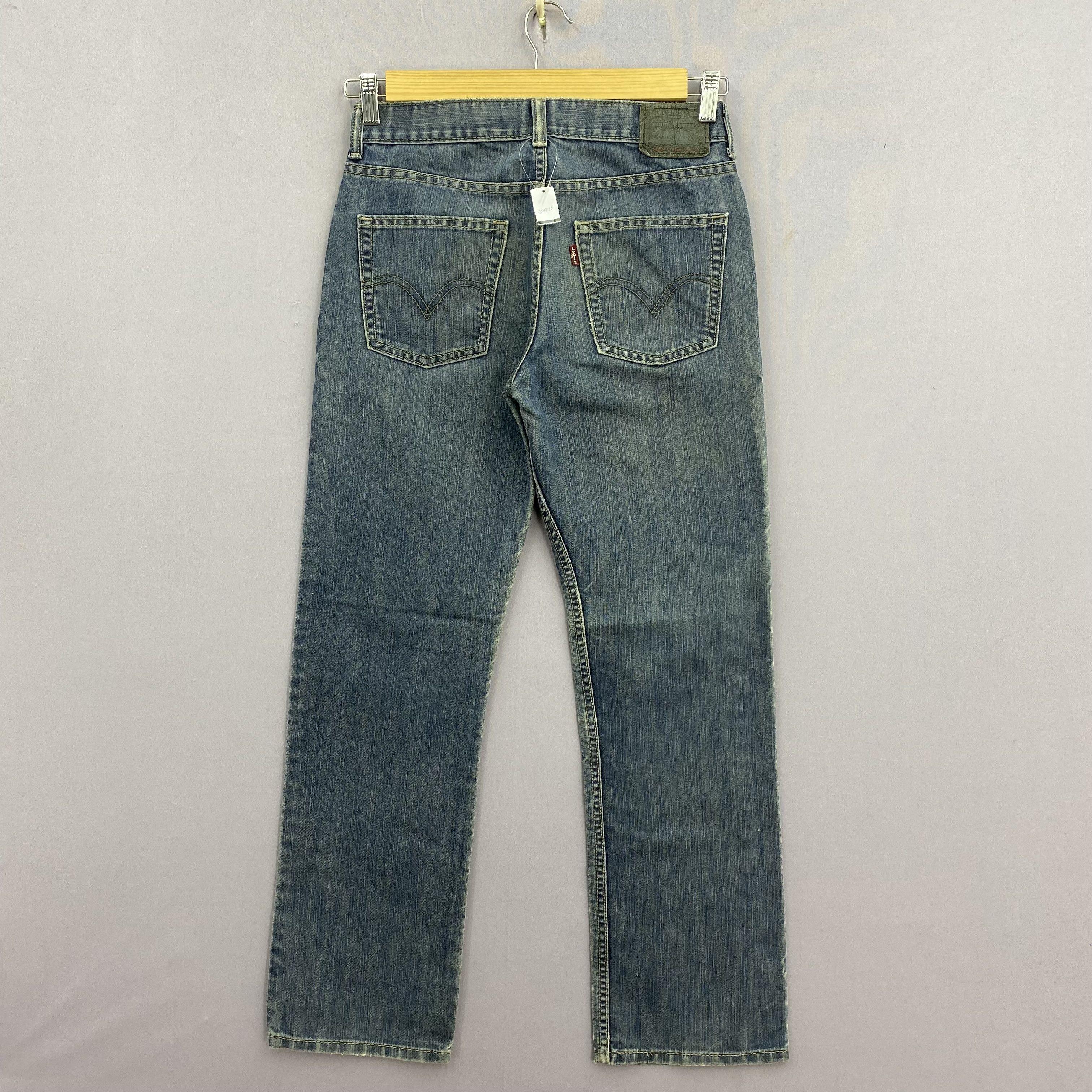 Levi's Vintage Levis 514 Jeans Distressed Stone Wash Denim BS47167 Size 28" / US 6 / IT 42 - 2 Thumbnail