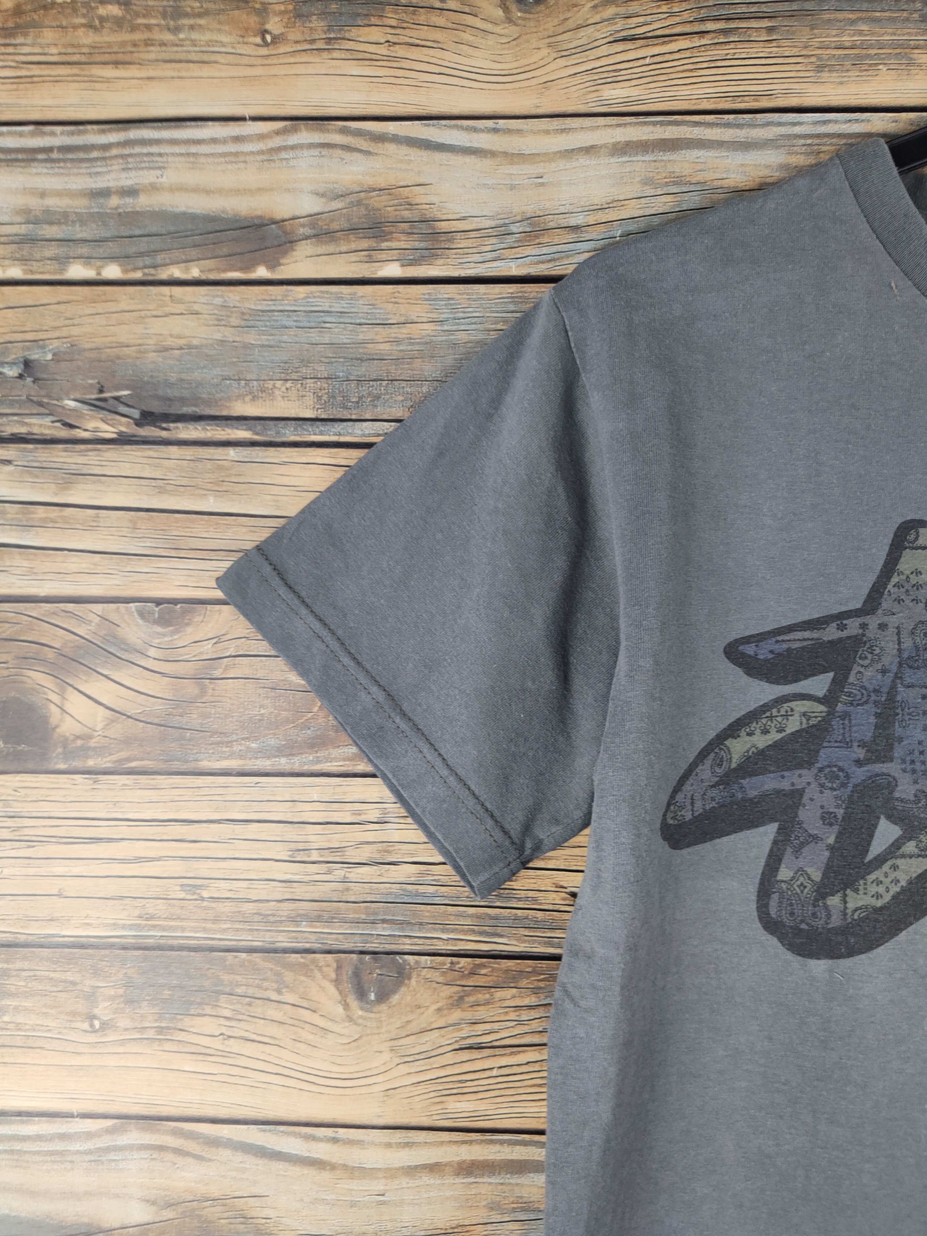 Stussy DL Stussy Dark Gray Short Sleeve T-shirt #1597 Size US S / EU 44-46 / 1 - 4 Thumbnail