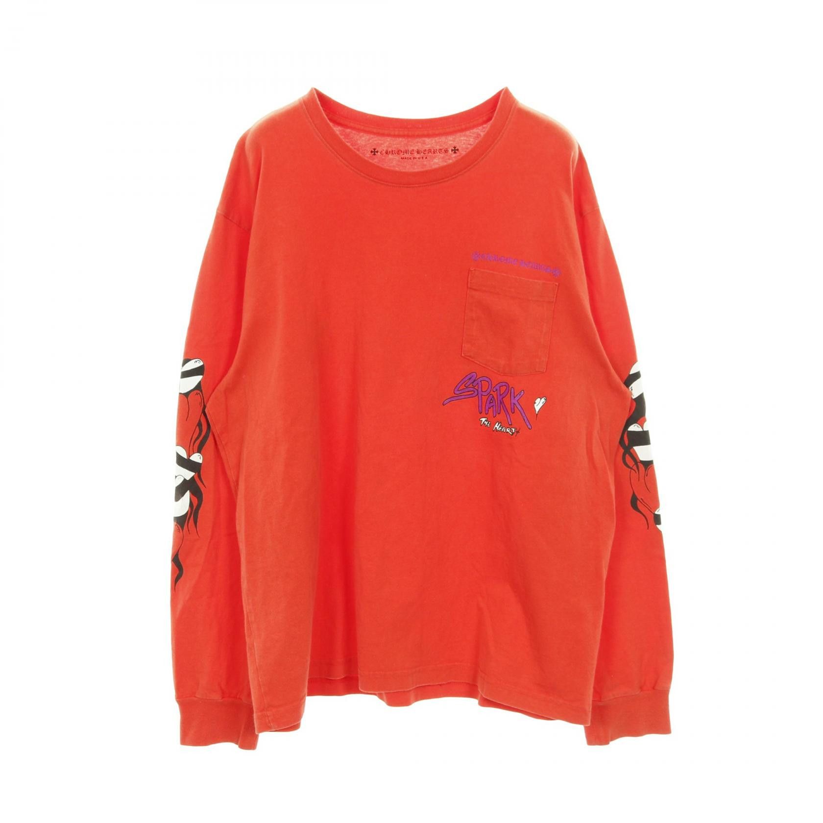 Chrome Hearts Chrome Hearts Chrome Hearts MATTY BOY PPO SPARK THE HEART Cotton Top Textile Tops DUTY FREE for USA Size ONE SIZE - 1 Thumbnail