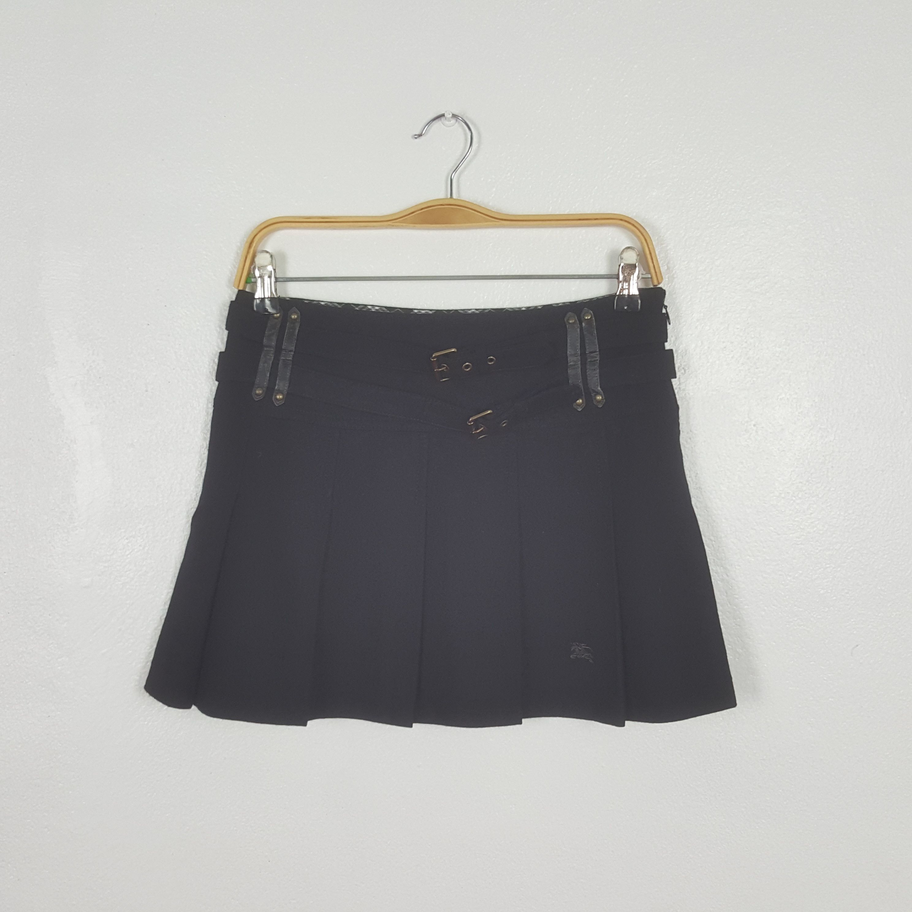 Burberry Vintage Burberry London Double Belt Skirts C297N27 Size 28" / US 6 / IT 42 - 1 Thumbnail