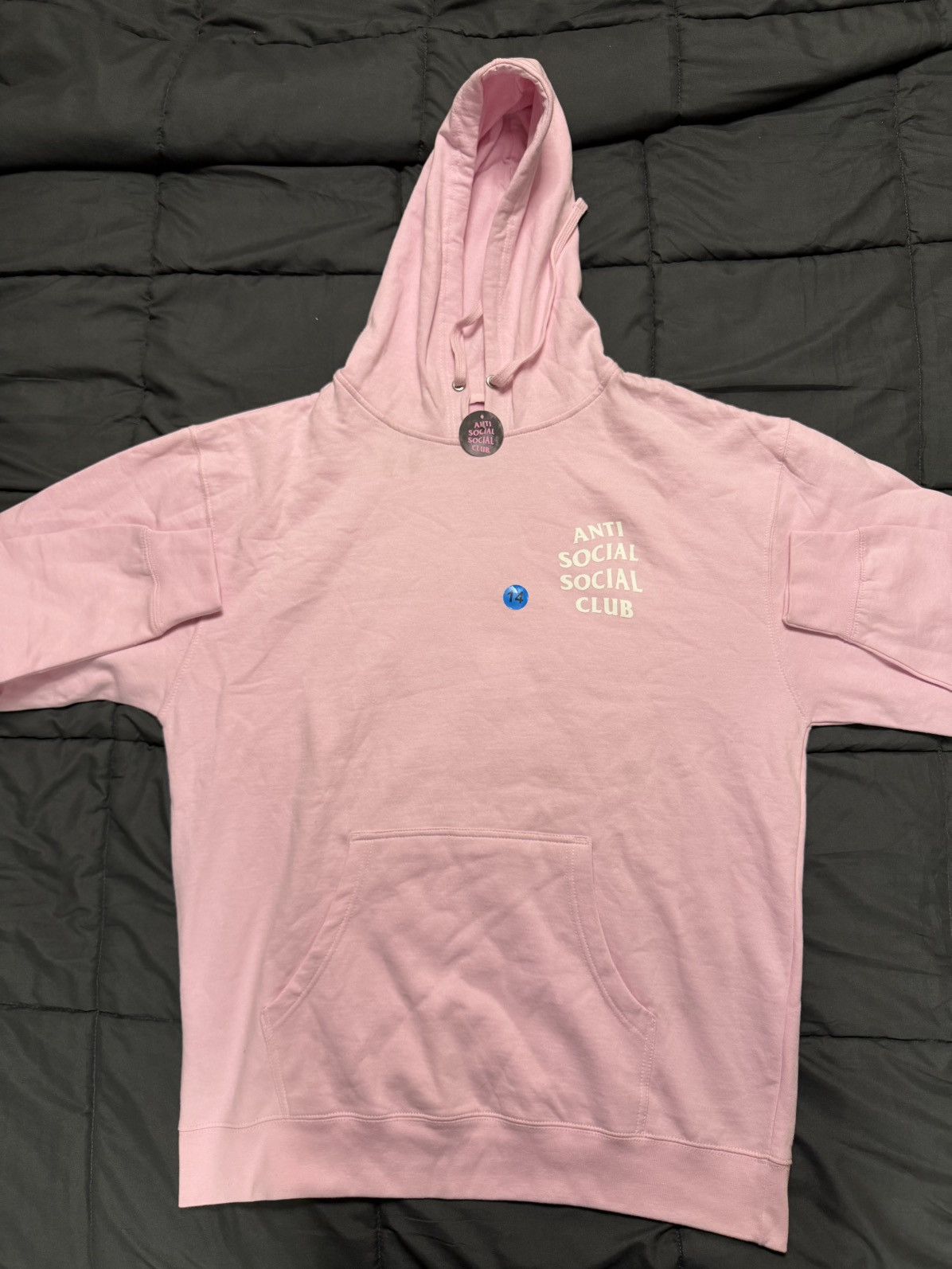 Anti Social Social Club ASSC Pink White Hoodie Size US XL / EU 56 / 4 - 2 Thumbnail
