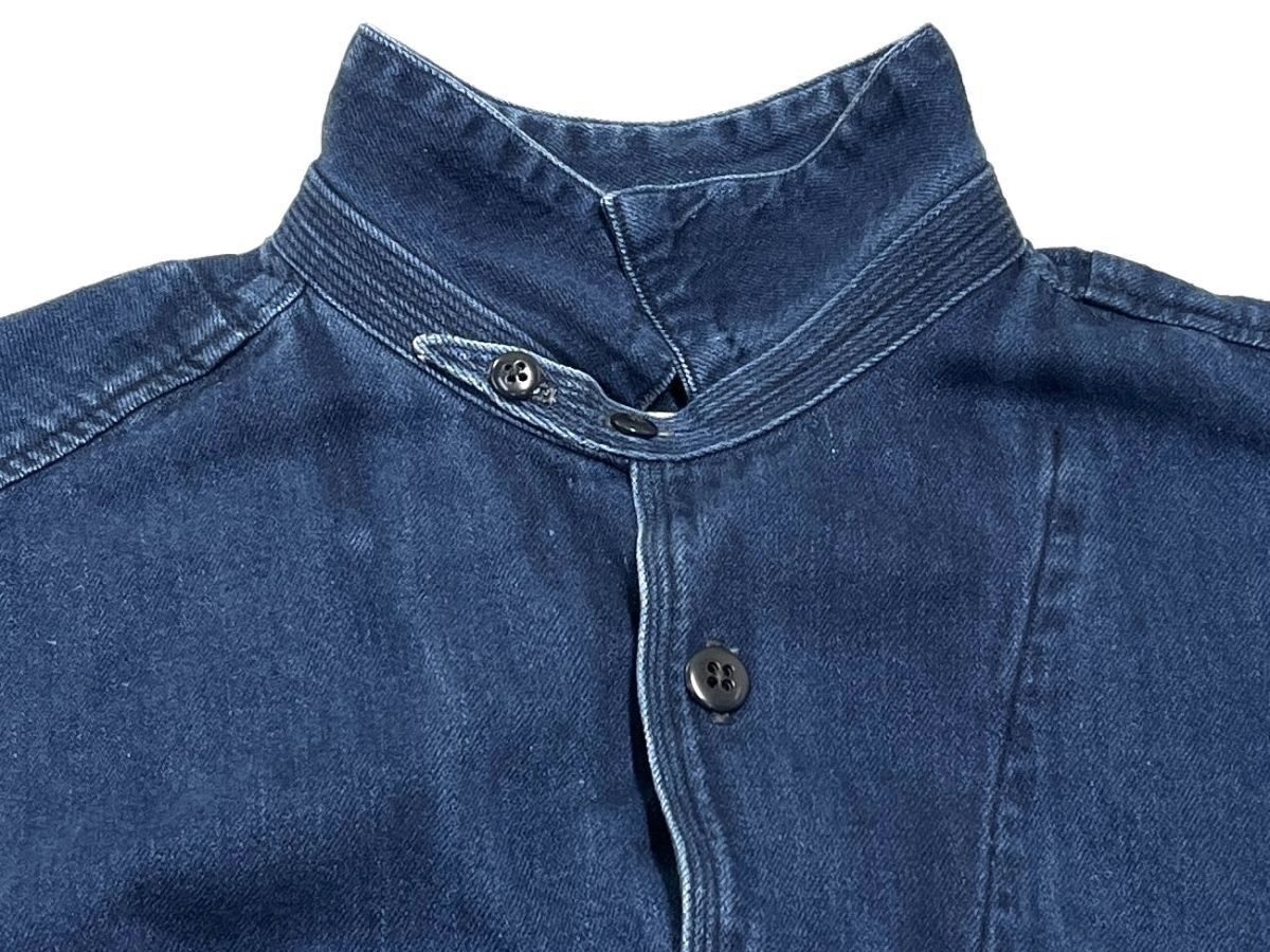 Kapital KAPITAL Army Military L/S Denim Shirt Indigo Size M Size US M / EU 48-50 / 2 - 8 Thumbnail