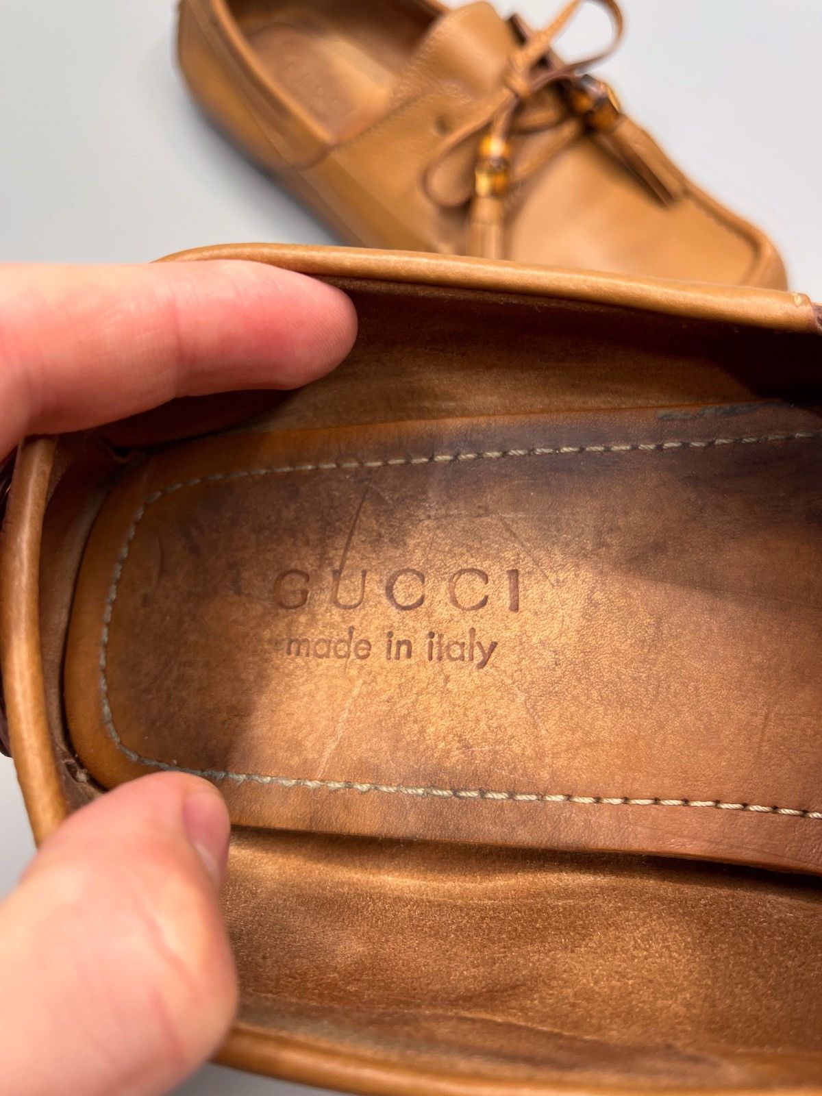 Gucci Gucci Loafers Leather Shoes Size US 8 / EU 41 - 14 Thumbnail