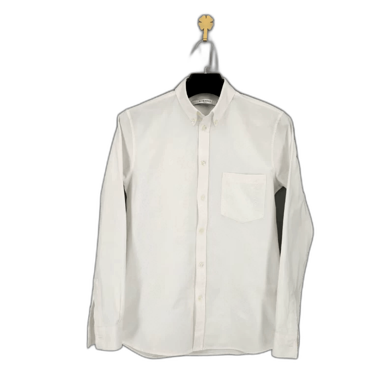 Givenchy Givenchy Givenchy Pocket Embroidered Logo Shirt -2507 Size US M / EU 48-50 / 2 - 1 Thumbnail