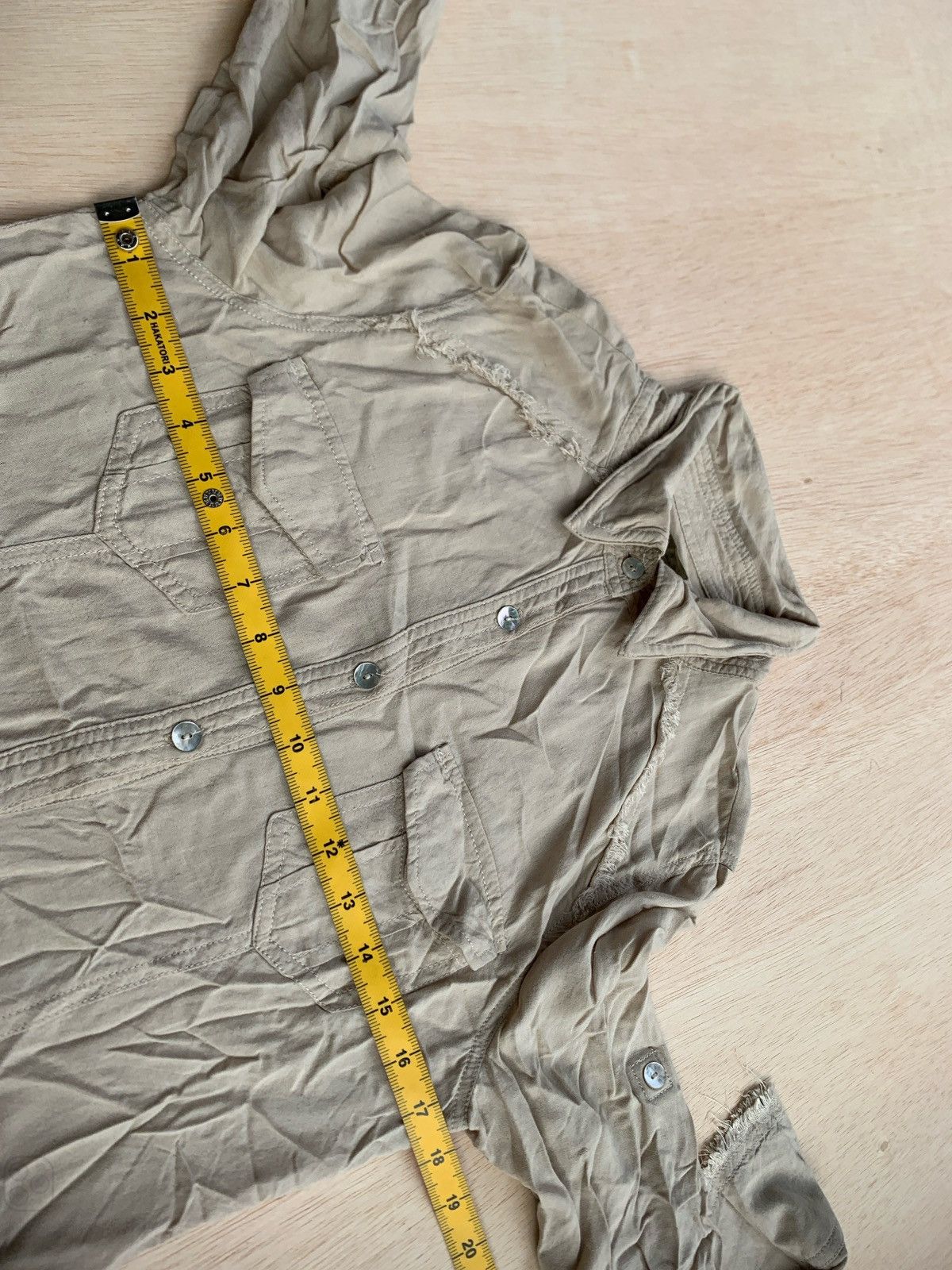 Hysteric Glamour × If Six Was Nine × Japanese Brand Goa Distressed Ifsixwasnine Lgb style Shirt Size US L / EU 52-54 / 3 - 11 Thumbnail
