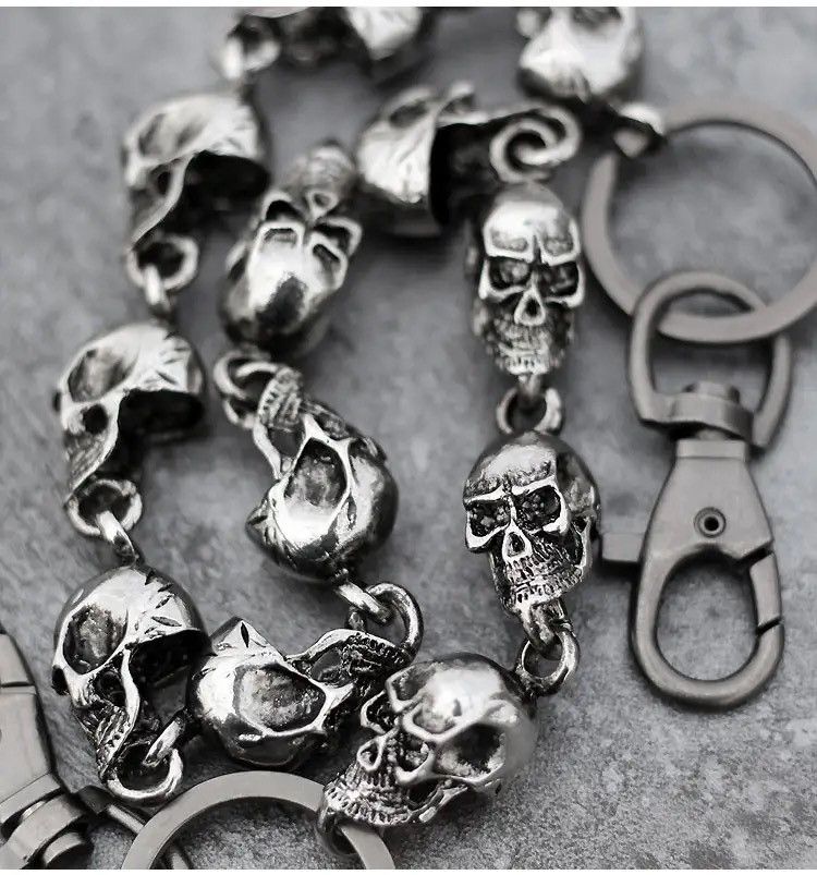Jewelry Key Chains Wallet Belt Chain Trousers Pants Size ONE SIZE - 3 Thumbnail