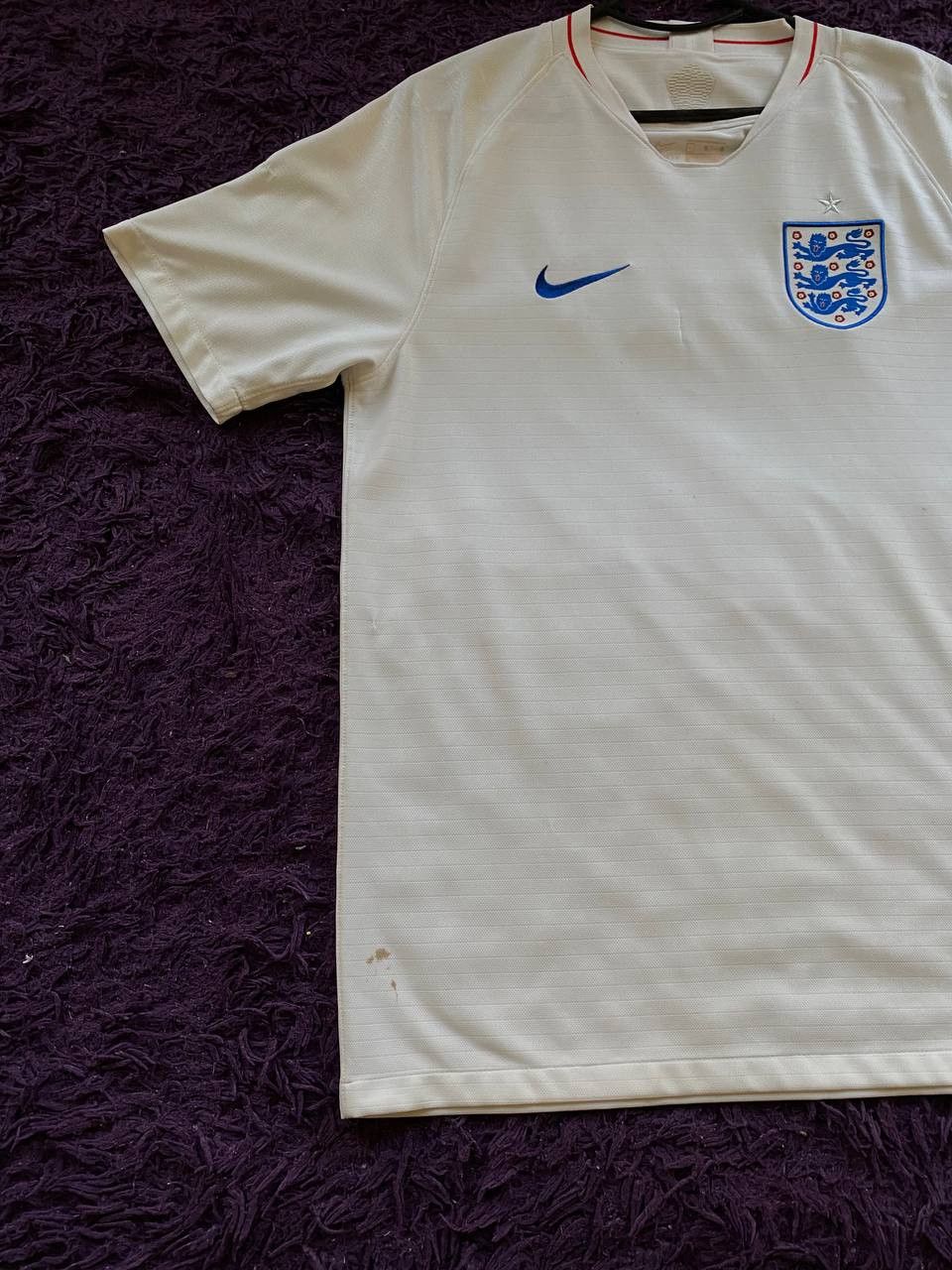 Nike × Vintage 90s Nike Central Swoosh Vintage Y2K Oversized Retro T-Shirt Size US L / EU 52-54 / 3 - 11 Thumbnail