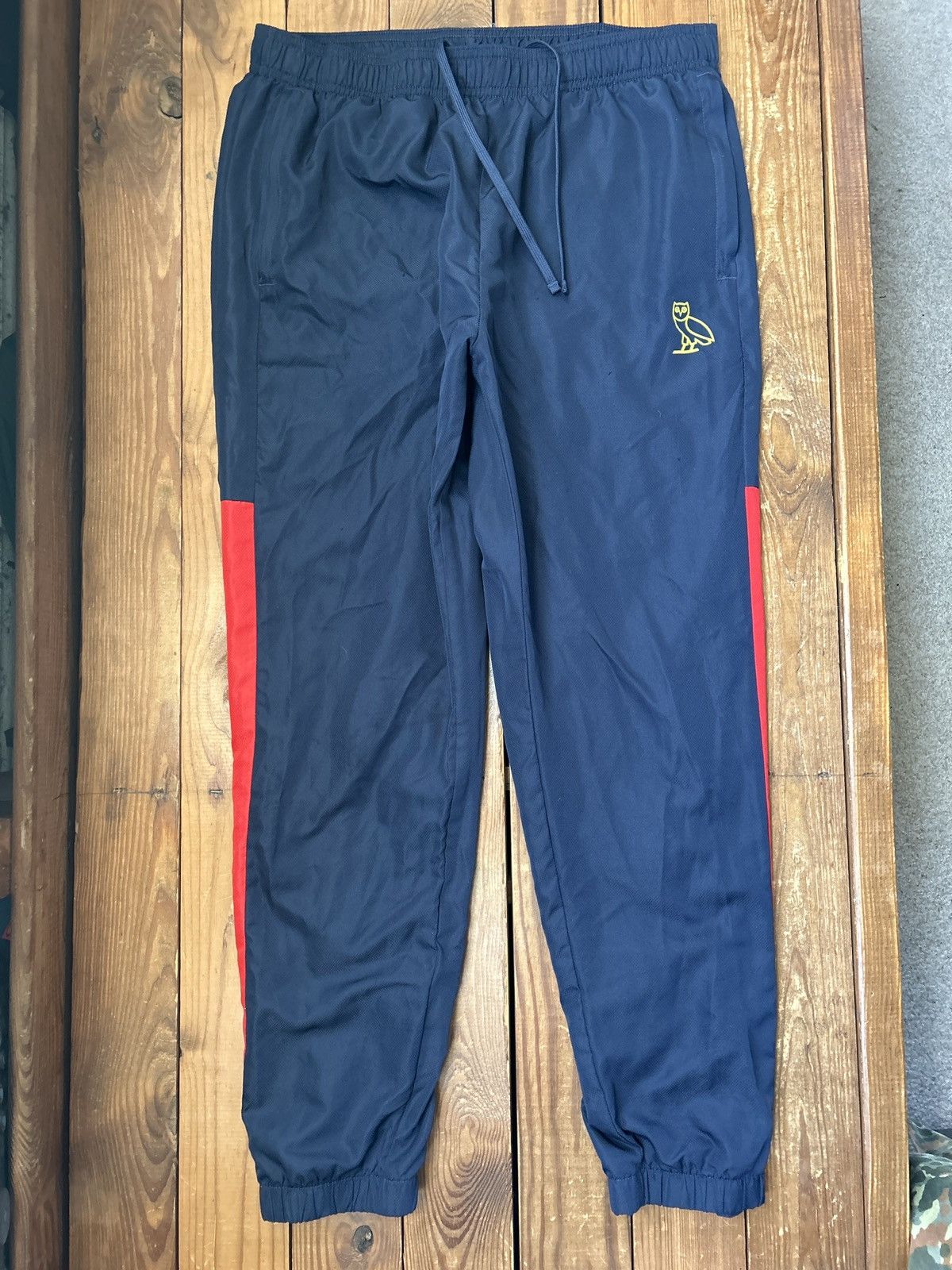 October's Very Own OVO Blue Red Jogger Track Pants Size US 32 / EU 48 - 1 Thumbnail