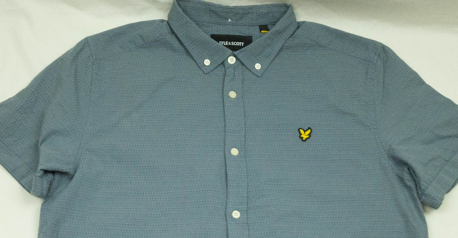 Lyle & Scott Lyle Scott SHIRT SHORT SLEEVE COTTON SIZE XL Size US XL / EU 56 / 4 - 3 Thumbnail