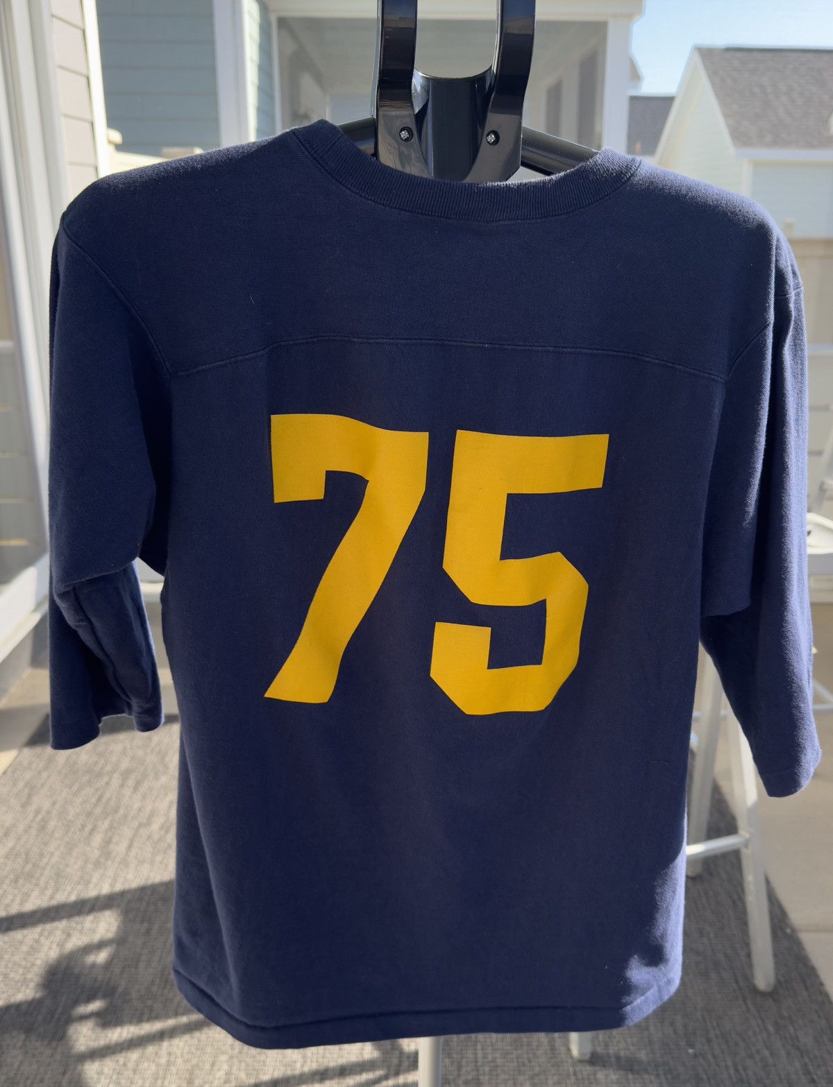 Champion Champion Japan UCLA 1/3 Sleeve Tee Size US L / EU 52-54 / 3 - 2 Thumbnail