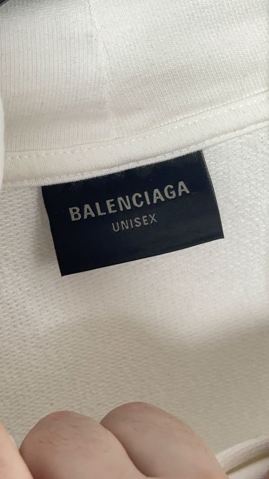 Balenciaga ✅ BALENCIAGA AUTHENTIC SPORTS APPAREL White hoodie Size US XS / EU 42 / 0 - 5 Thumbnail