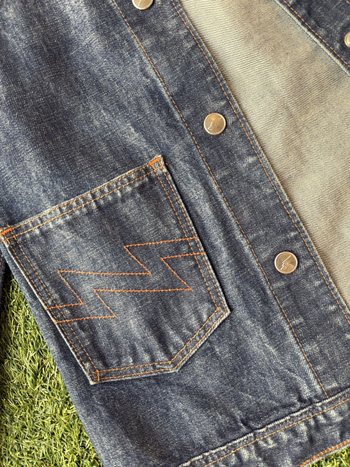 W&LT Walter Van Beirendonck W&LT “Kiss The Future” Denim Jacket Size US M / EU 48-50 / 2 - 5 Thumbnail