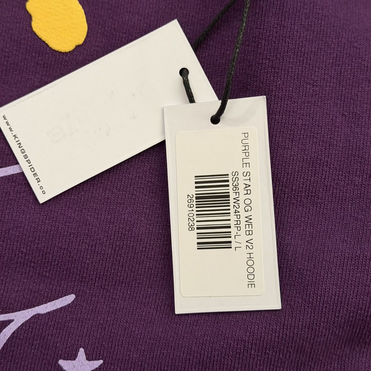Sp5der SP5DER V2 Web Hoodie Size US L / EU 52-54 / 3 - 6 Thumbnail