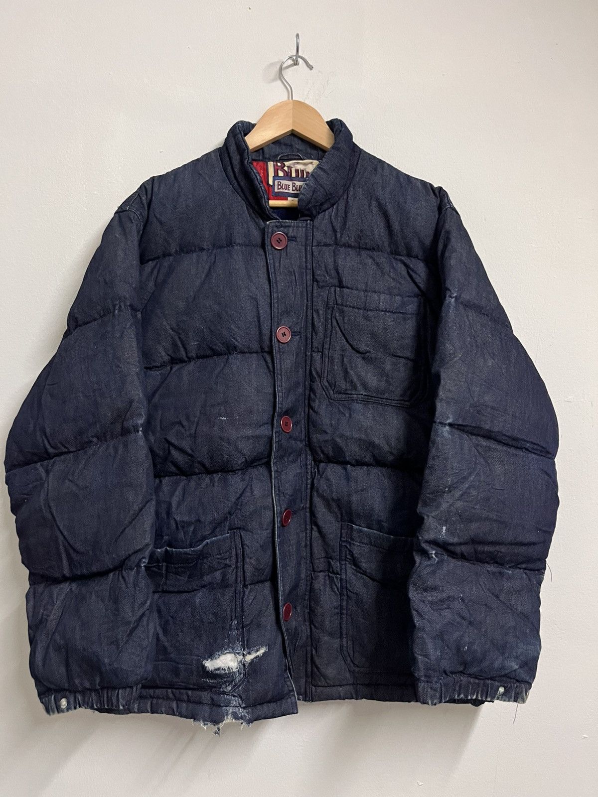Blue Blue Japan 💥COLLECTORS ITEM💥BLUE BLUE JAPAN X HR MARKET INDIGO DENIM Size US L / EU 52-54 / 3 - 9 Thumbnail