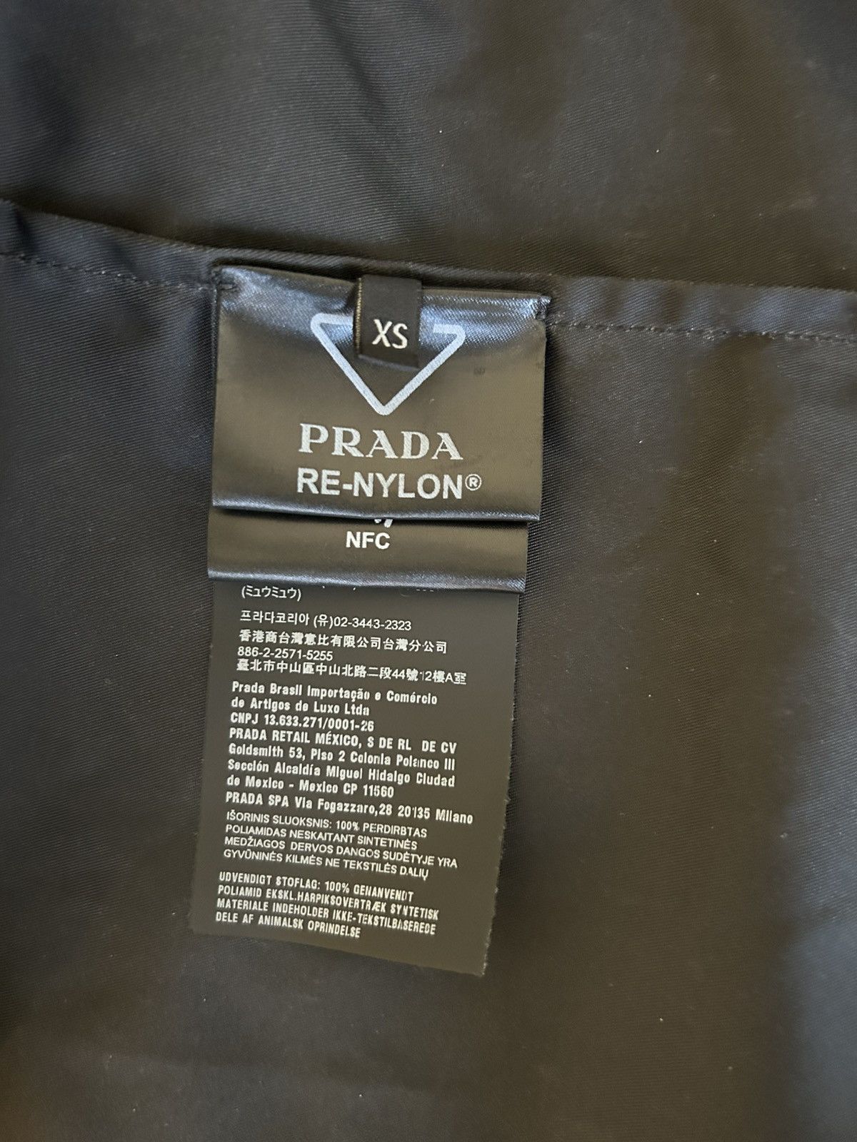 Prada Prada Re-Nylon Shirt Size US XS / EU 42 / 0 - 4 Thumbnail