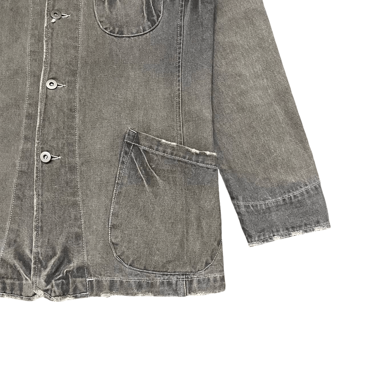 Japanese Brand Vintage Point Loma Distressed Style Jacket Issey Miyake Size US L / EU 52-54 / 3 - 4 Thumbnail