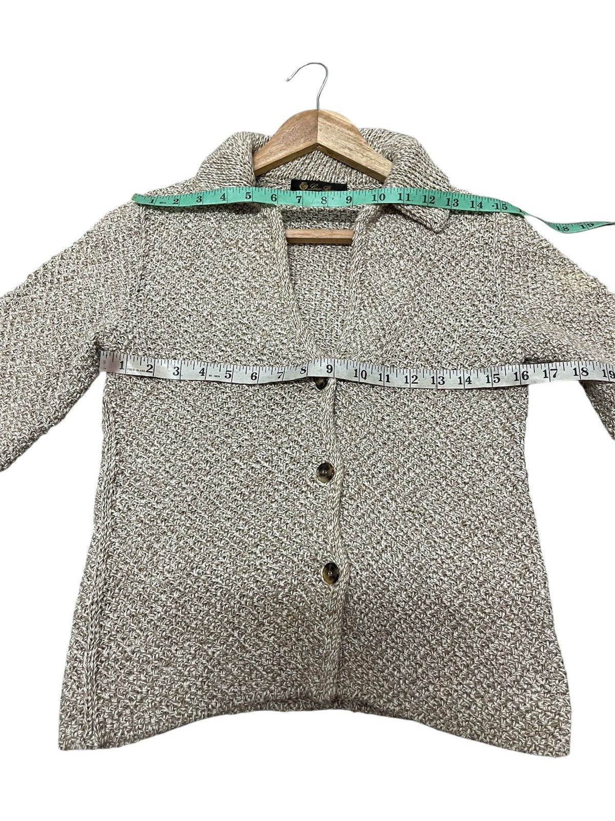 Loro Piana Loro Piana Knitted Pattern Jacket Size S / US 4 / IT 40 - 14 Thumbnail
