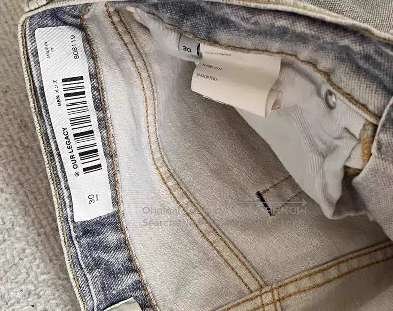 Other Our Legacy Digital 3D Printed Jeans Size US 30 / EU 46 - 4 Thumbnail