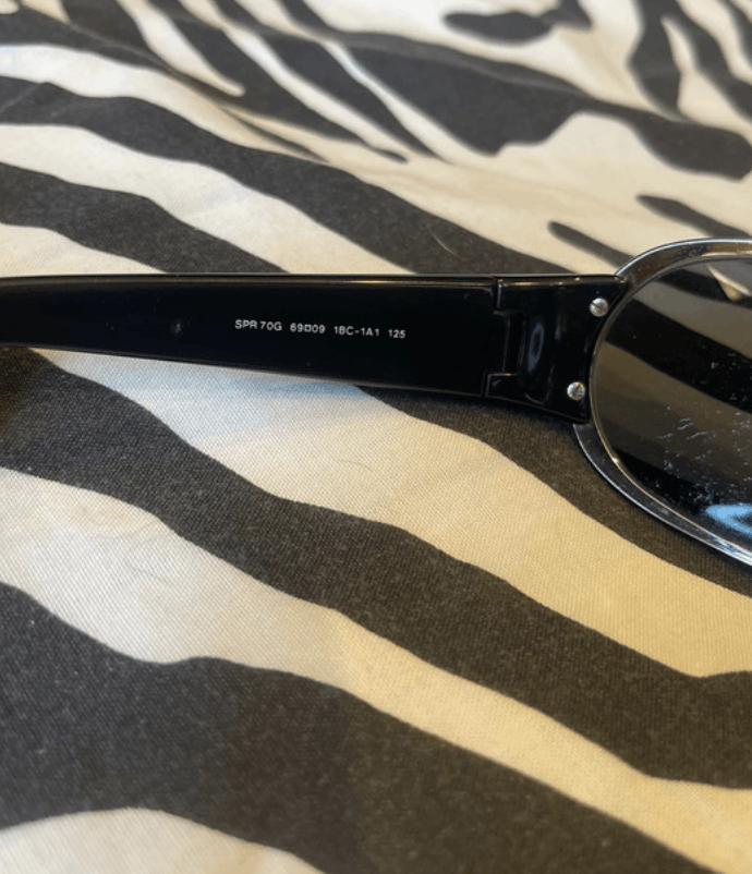 Prada Prada Sunglasses Logo GG OG Sport Square 90s Pop TV EX0243 Size ONE SIZE - 6 Thumbnail