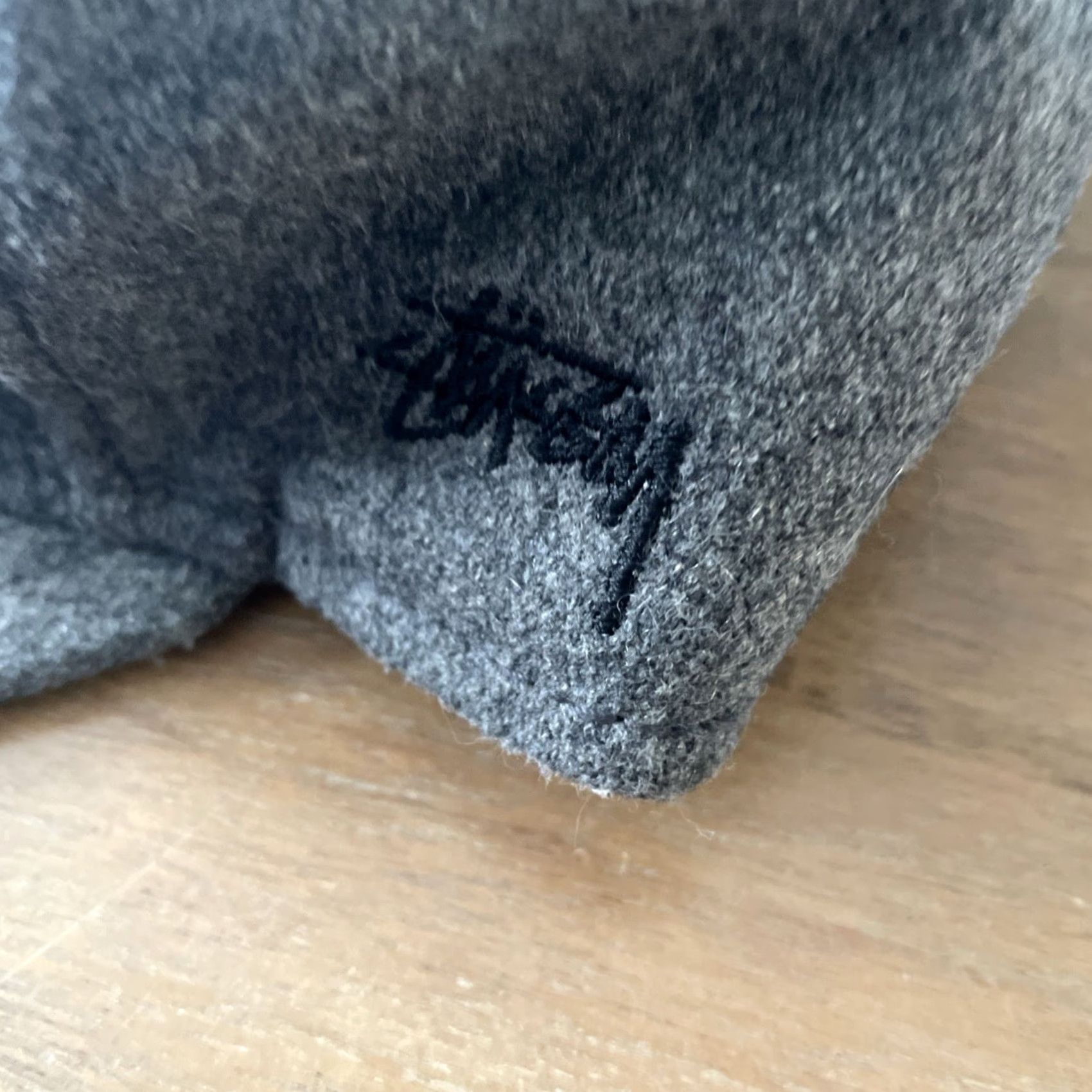 Vintage Stussy Capz Charcoal Gray Wool Blend Snapback Hat Vintage 90s Capz Wool Twill Adjustable One Size Mens Gray 90s Streetwear Vintage WomensMens Size ONE SIZE - 5 Thumbnail