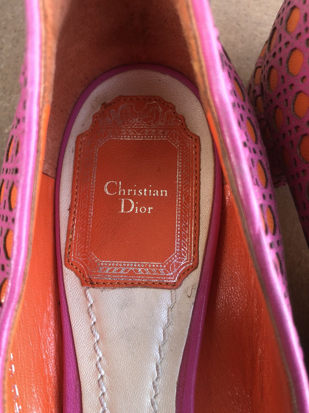 Christian Dior Monsieur Christian Dior Pink Leather Size 37 Size US 7 / IT 37 - 9 Thumbnail
