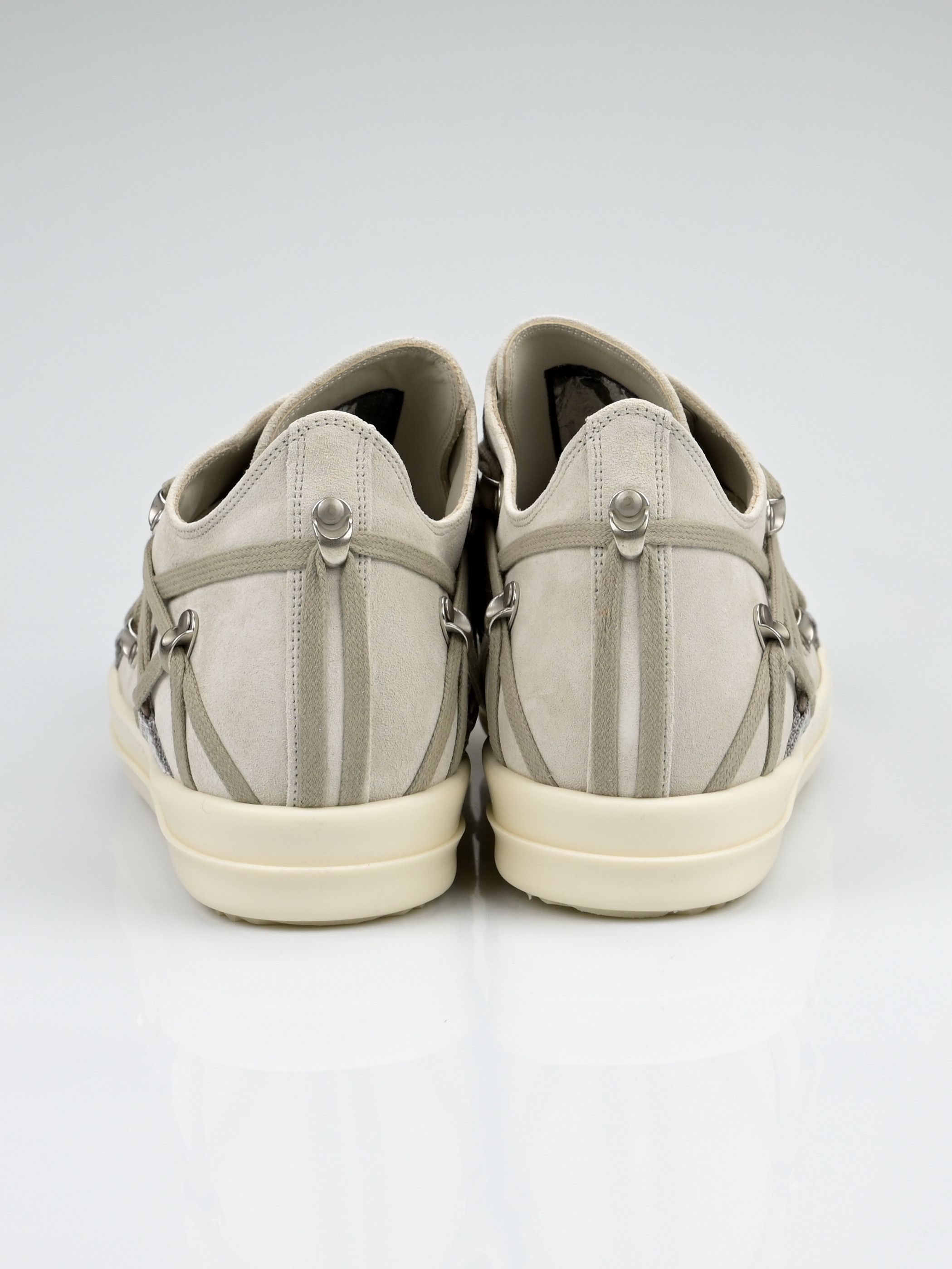 Rick Owens Megalace Suede Low Top Ramones Size US 10 / EU 43 - 7 Thumbnail