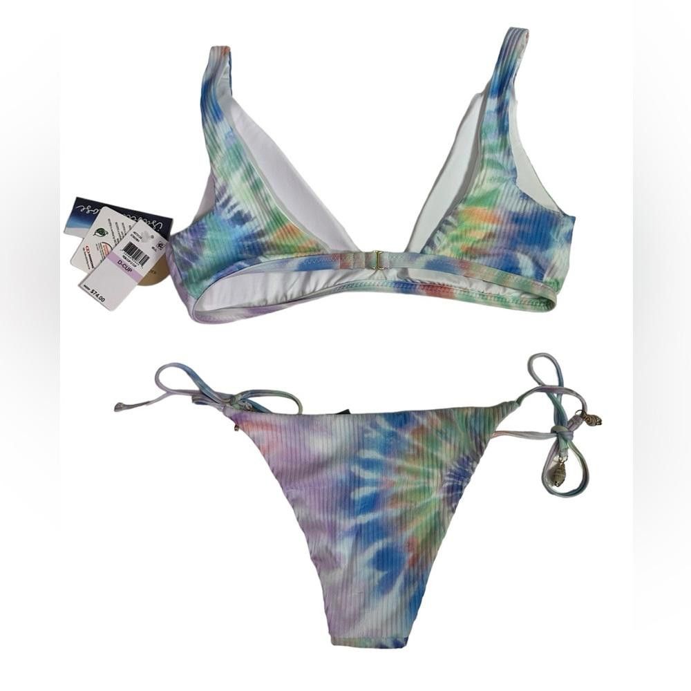 REVOLVE Isabella Rose l NWT Joni Tie Dyed Ribbed Bikini XS/D Size ONE SIZE - 2 Thumbnail