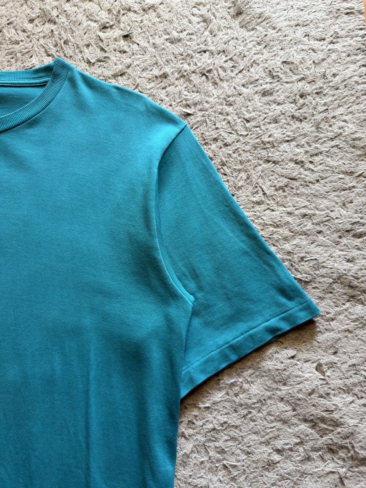 Auralee Auralee Peacock Blue Luster Plating Blank T-Shirt Size US L / EU 52-54 / 3 - 4 Thumbnail