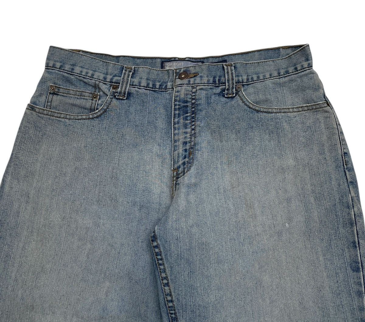 Anchor Blue × Vintage Rare Design Vintage Brand Anchor Blue Baggy Jeans 1990s Size US 33 - 3 Thumbnail