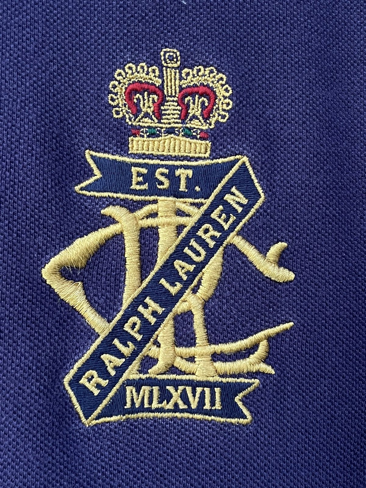 Polo Ralph Lauren Vintage 90’s Polo Ralph Lauren Rugby Polo Shirt Big Logo Size US L / EU 52-54 / 3 - 9 Thumbnail